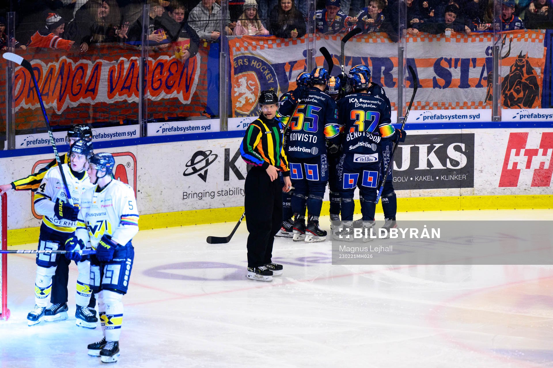 u230221 Växjös Erik Josefsson jublar