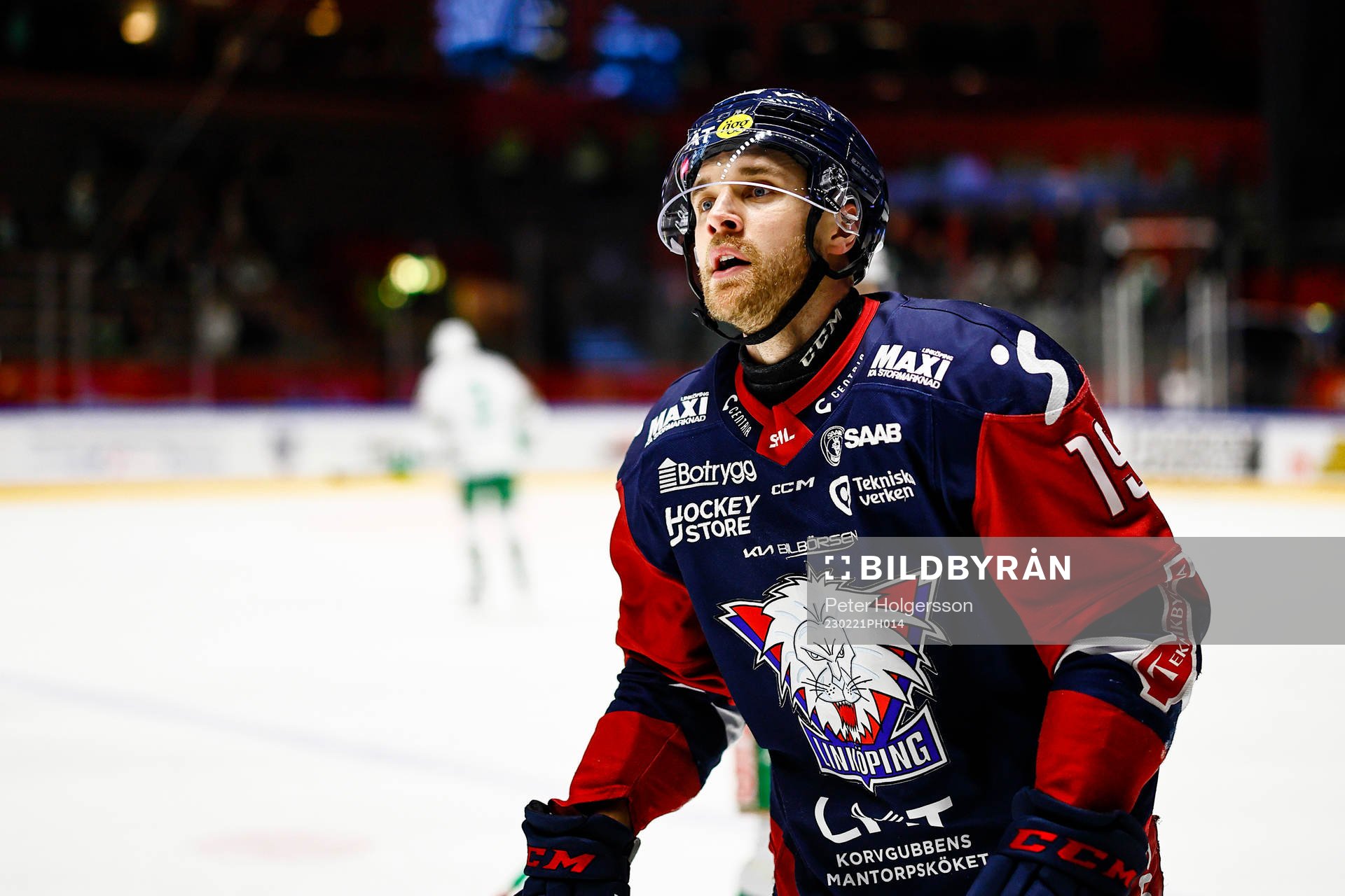 Linköpings Patrick Russell jublar