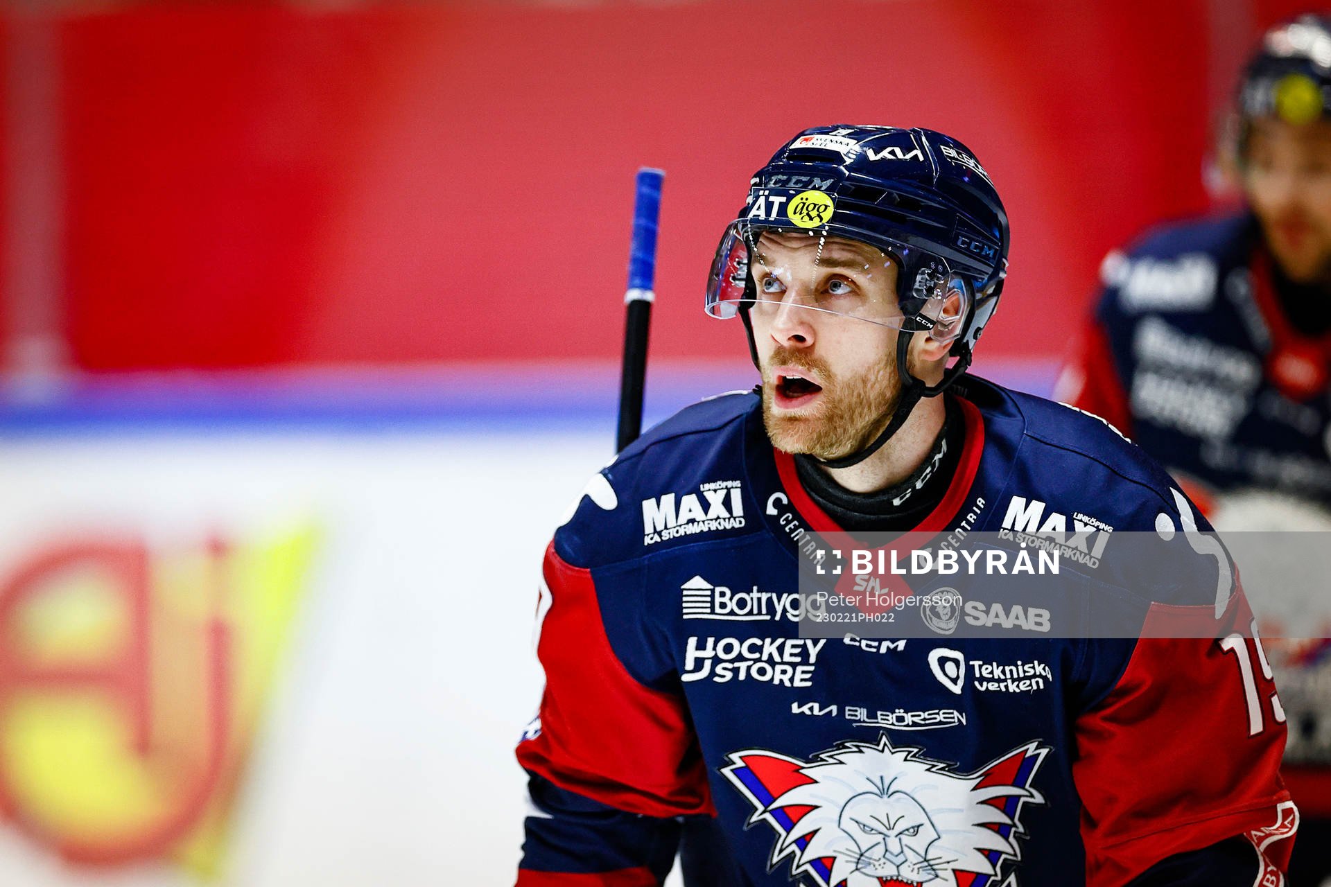 Linköpings Patrick Russell jublar