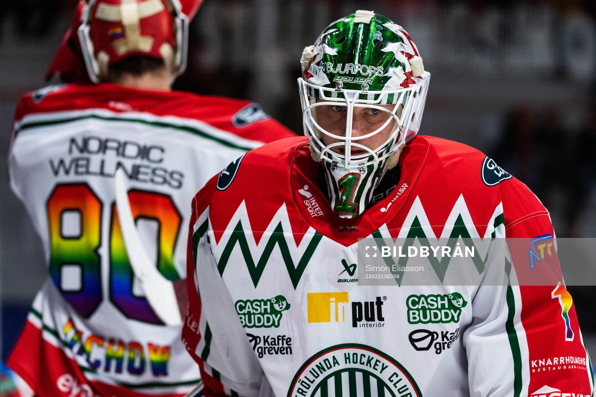 Frölundas målvakt Lars Johansson