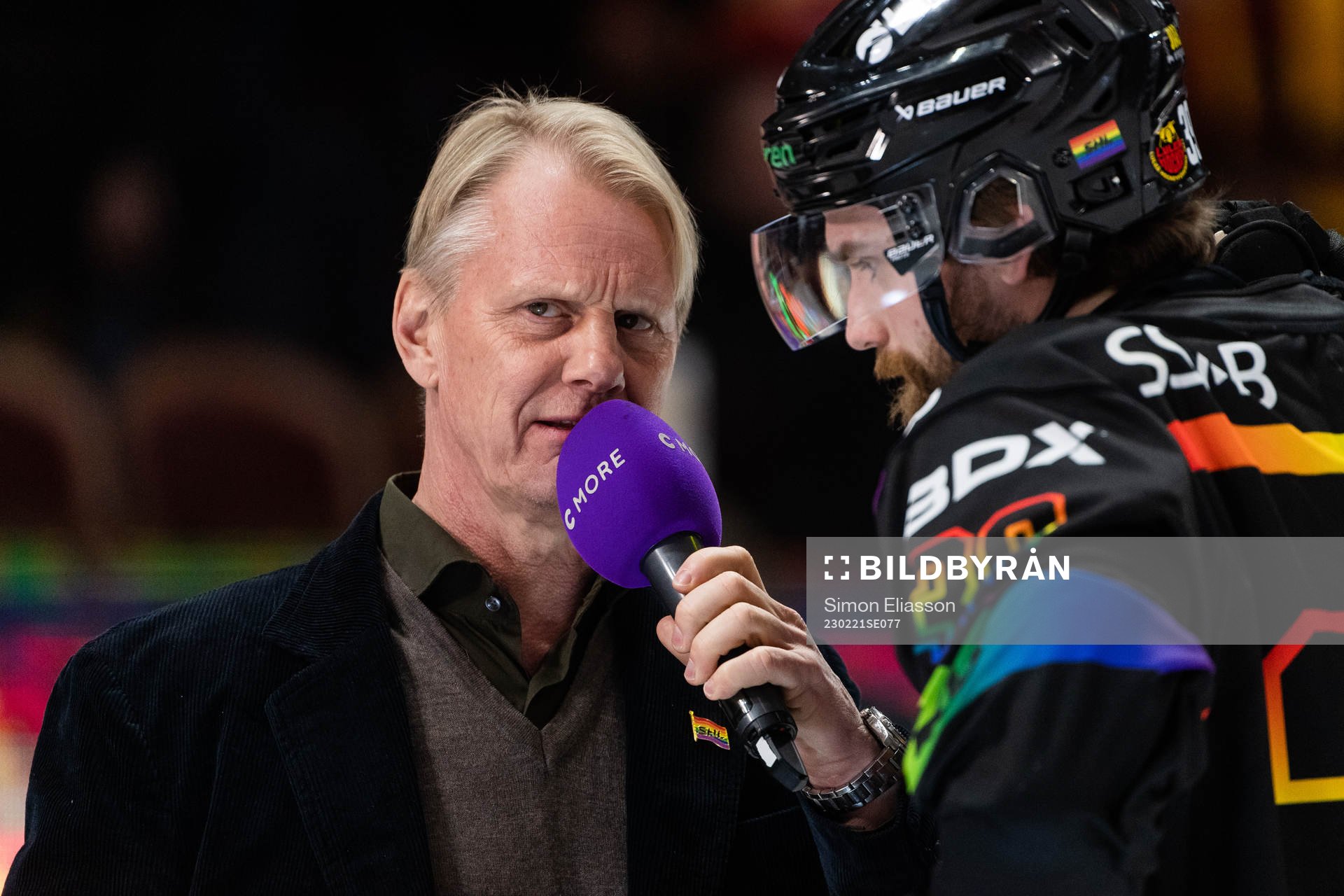 s Niklas Wikegård intervjuar Luleås Pontus Själin