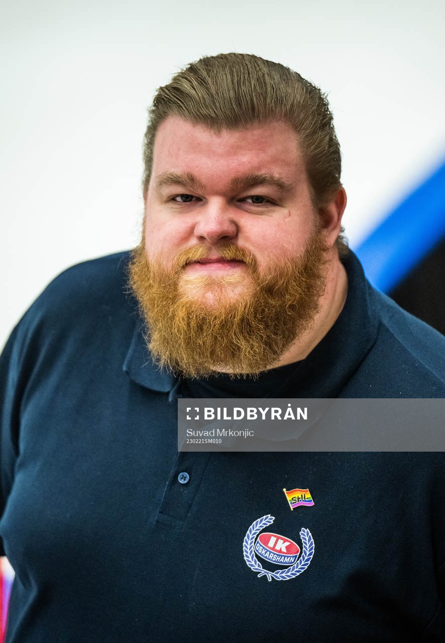 Oskarshamns materialförvaltare Benny Boqvist med