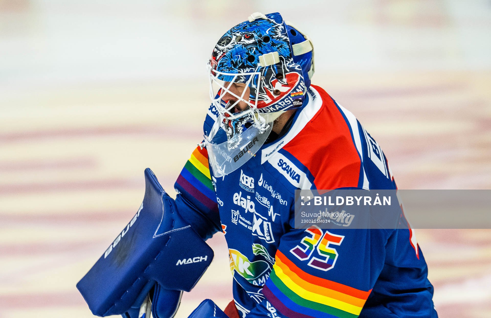 Oskarshamns målvakt Joe Cannata