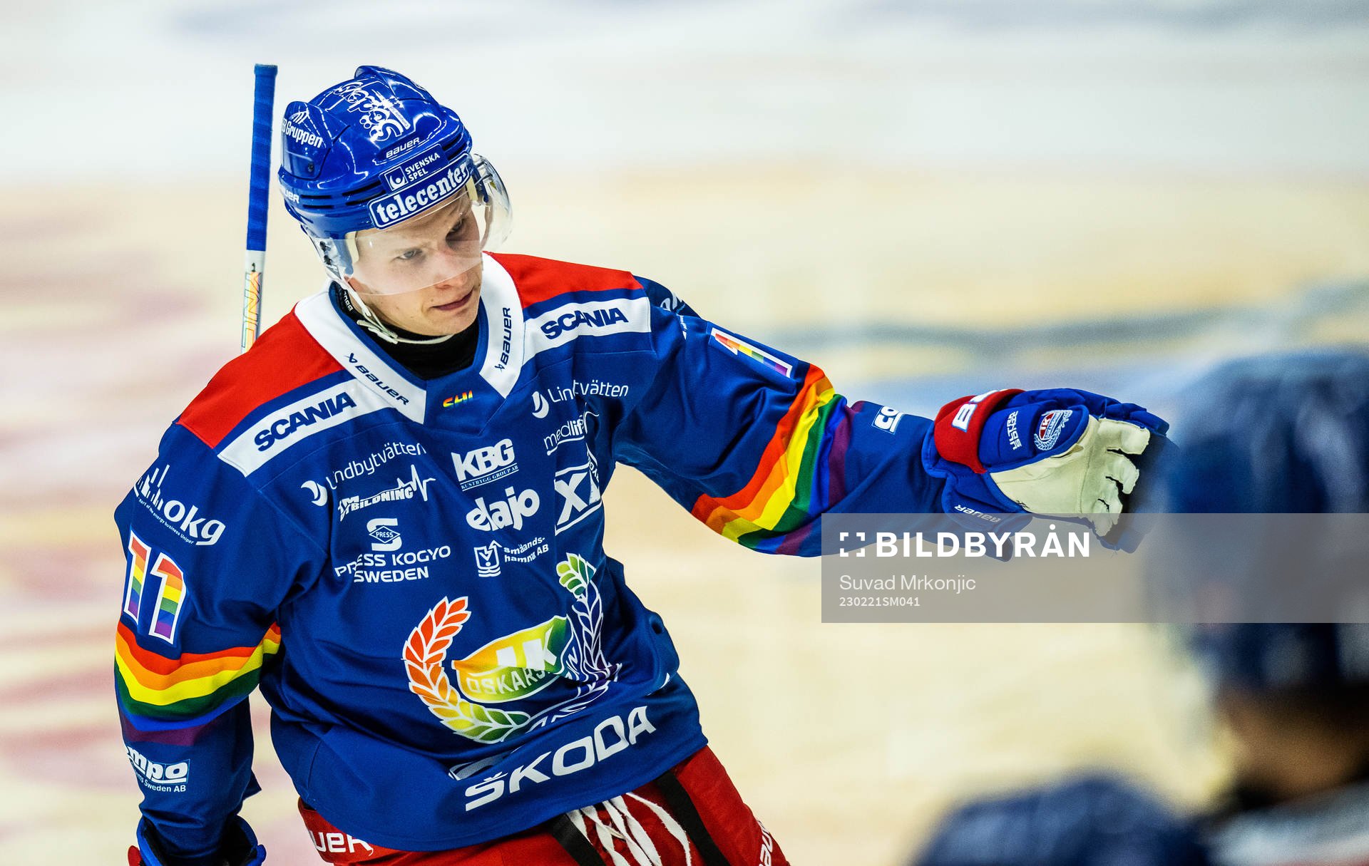 Oskarshamns Antti Suomela jublar