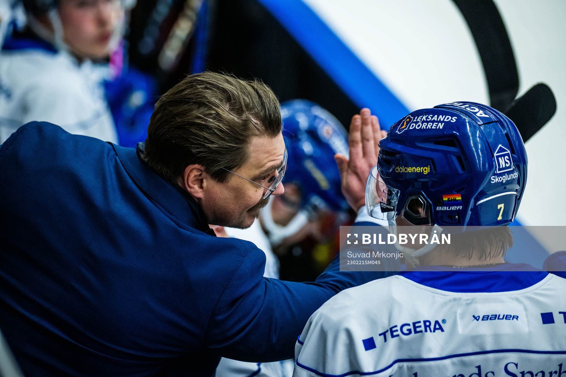 Leksands tränare Björn Hellkvist