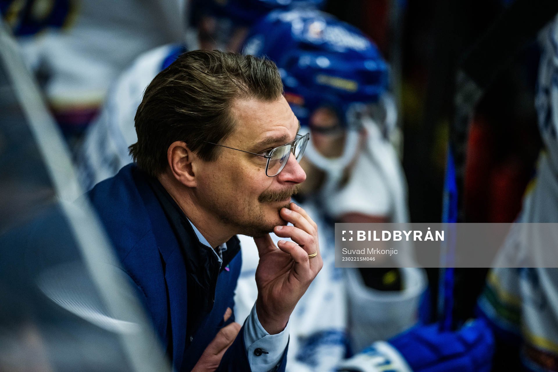 Leksands tränare Björn Hellkvist