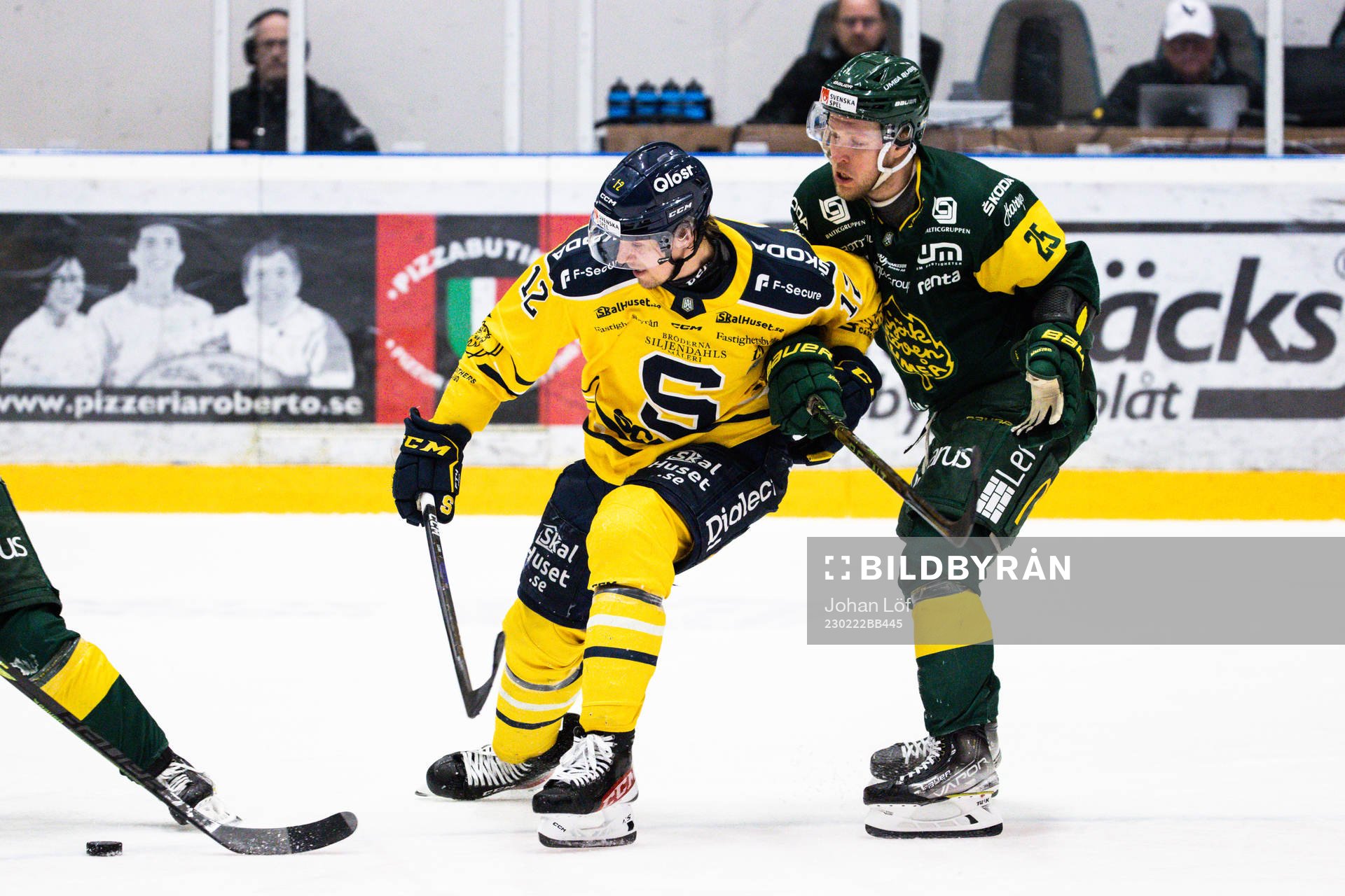 Södertäljes Viktor Liljegren och Björklövens