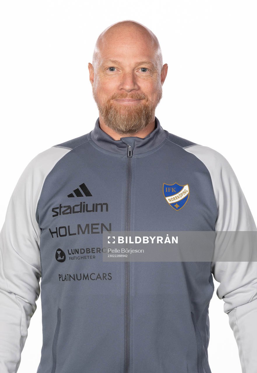Norrköpings Assmålvaktstränare Christian Tiritiello