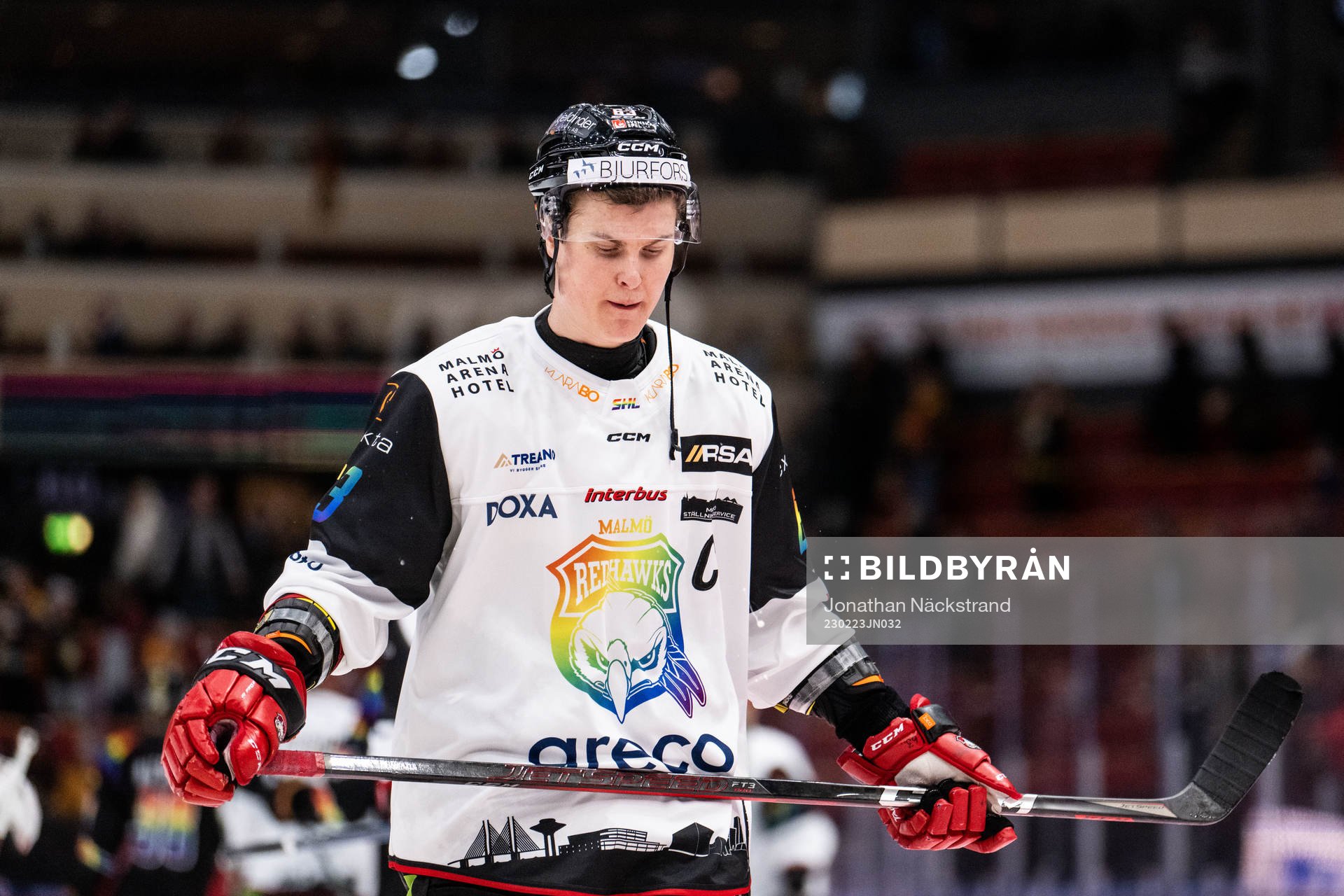 Malmö Redhawks Fredrik Händemark deppar