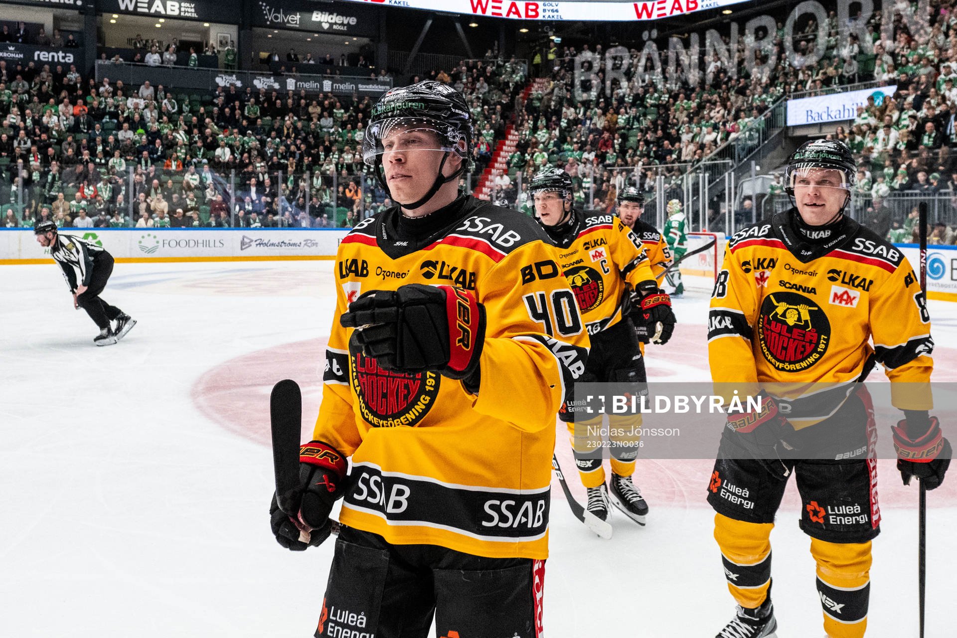 Luleås Tomi Sallinen jublar