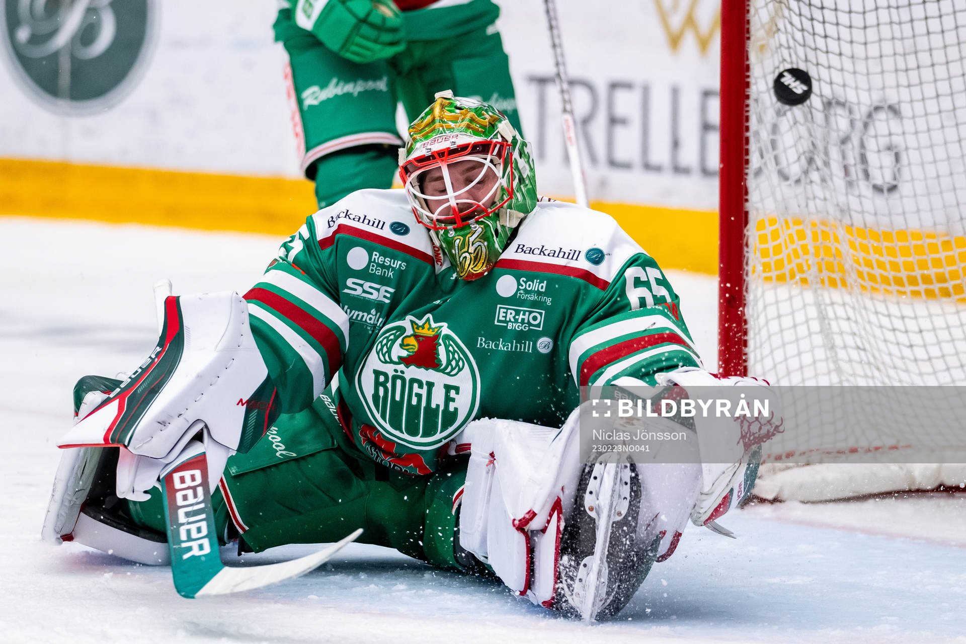 Rögles målvakt Christoffer Rifalk