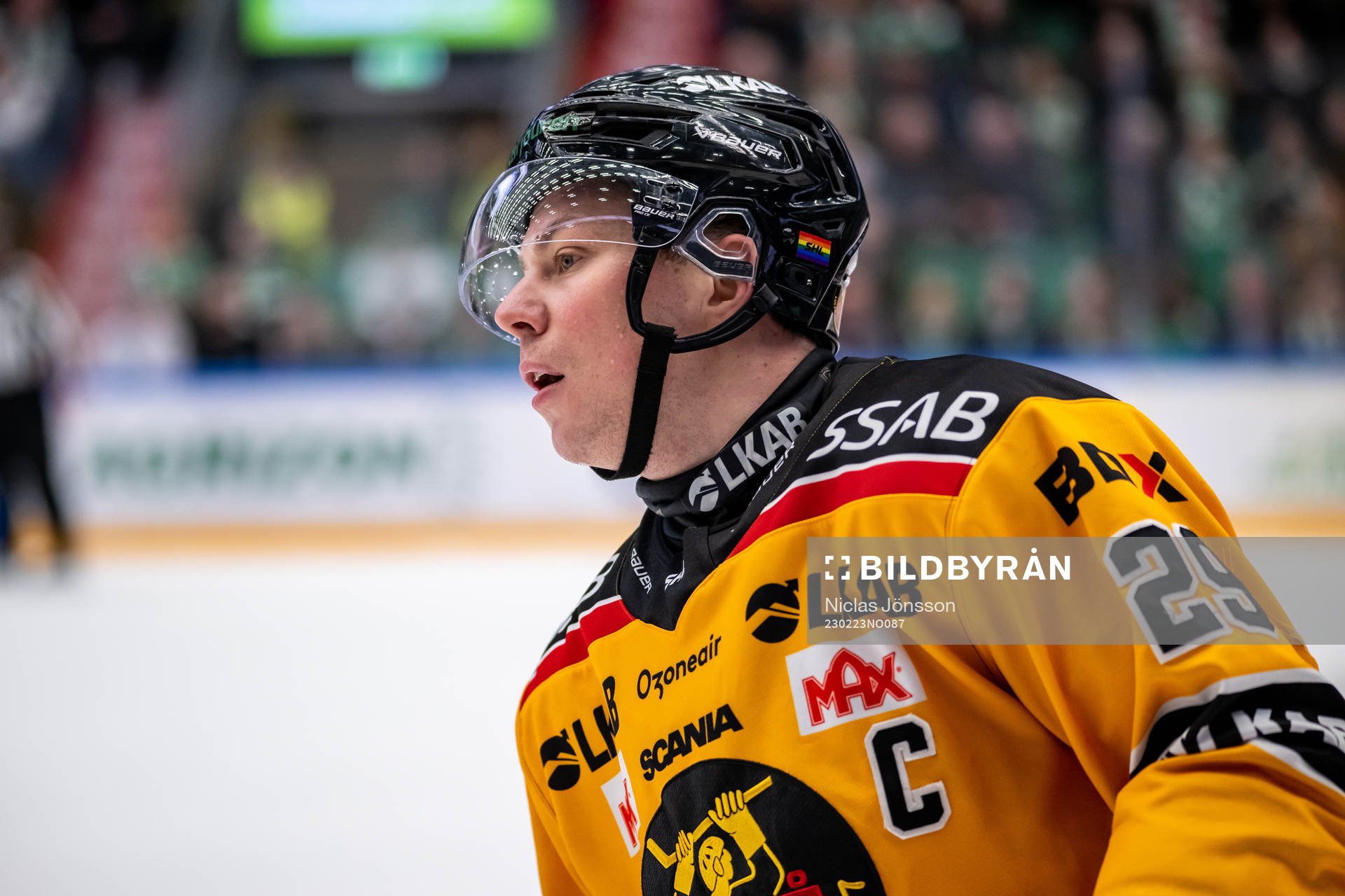 Luleås Erik Gustafsson  deppar