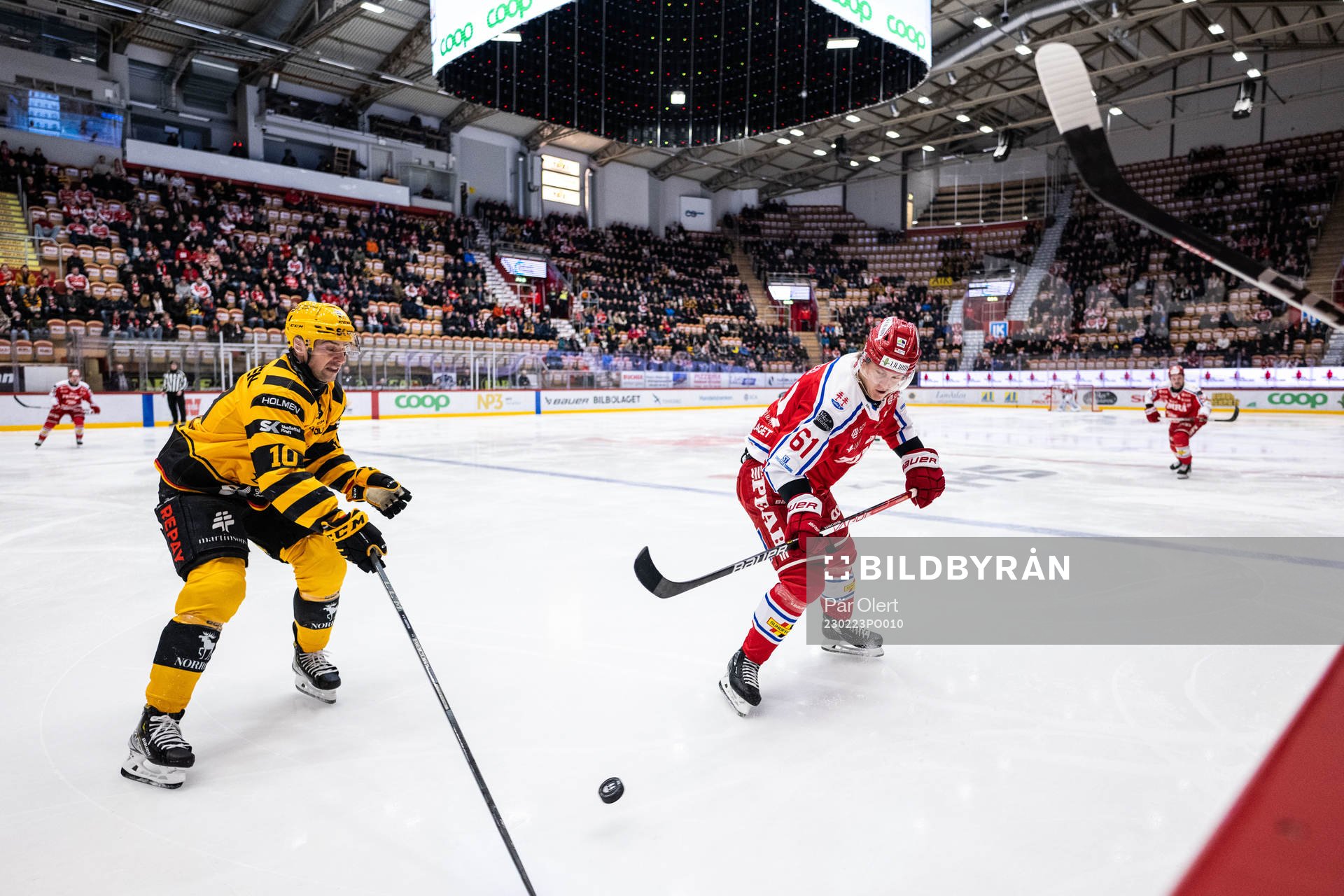 Skellefteås Joakim Lindström  och Timrås Axel Rindell