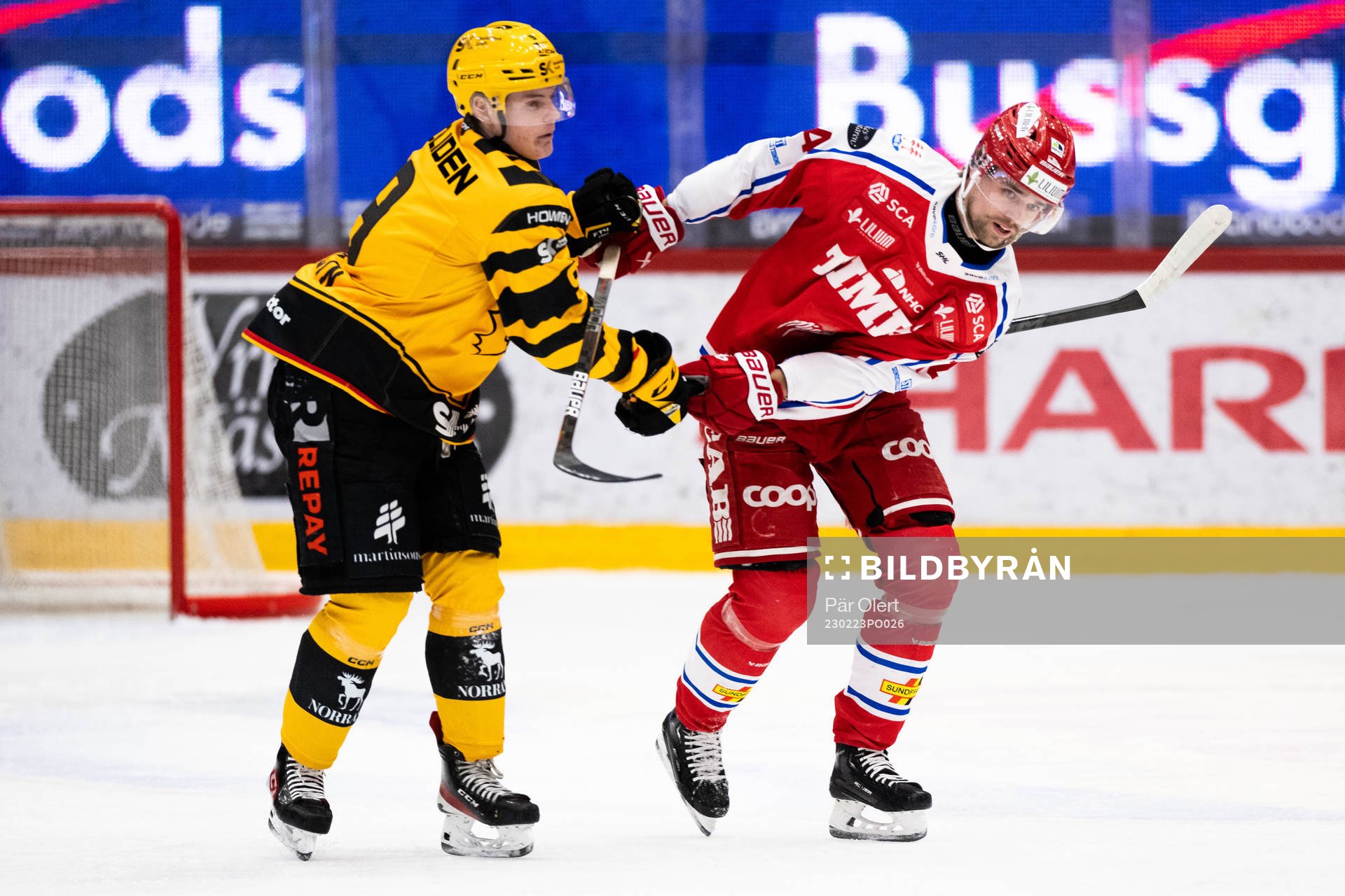 Skellefteås Theo Keilin och Timrås Emil Pettersson