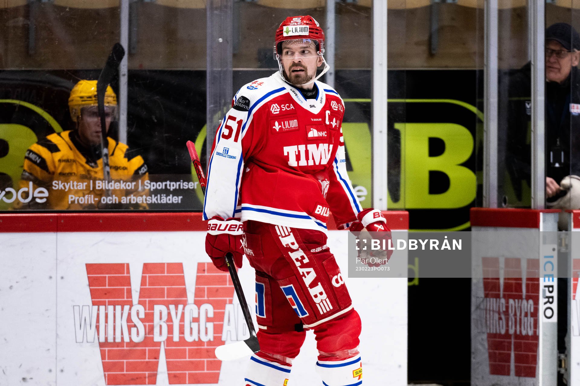 Timrås Anton Lander utvisas