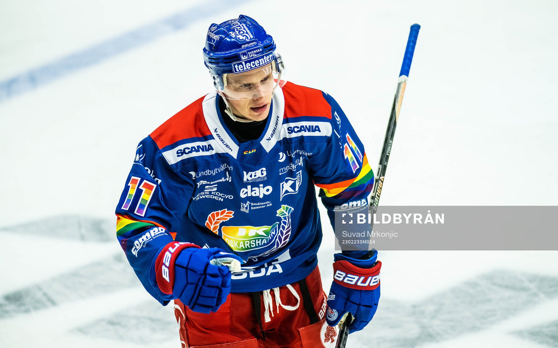 Oskarshamns Antti Suomela jublar