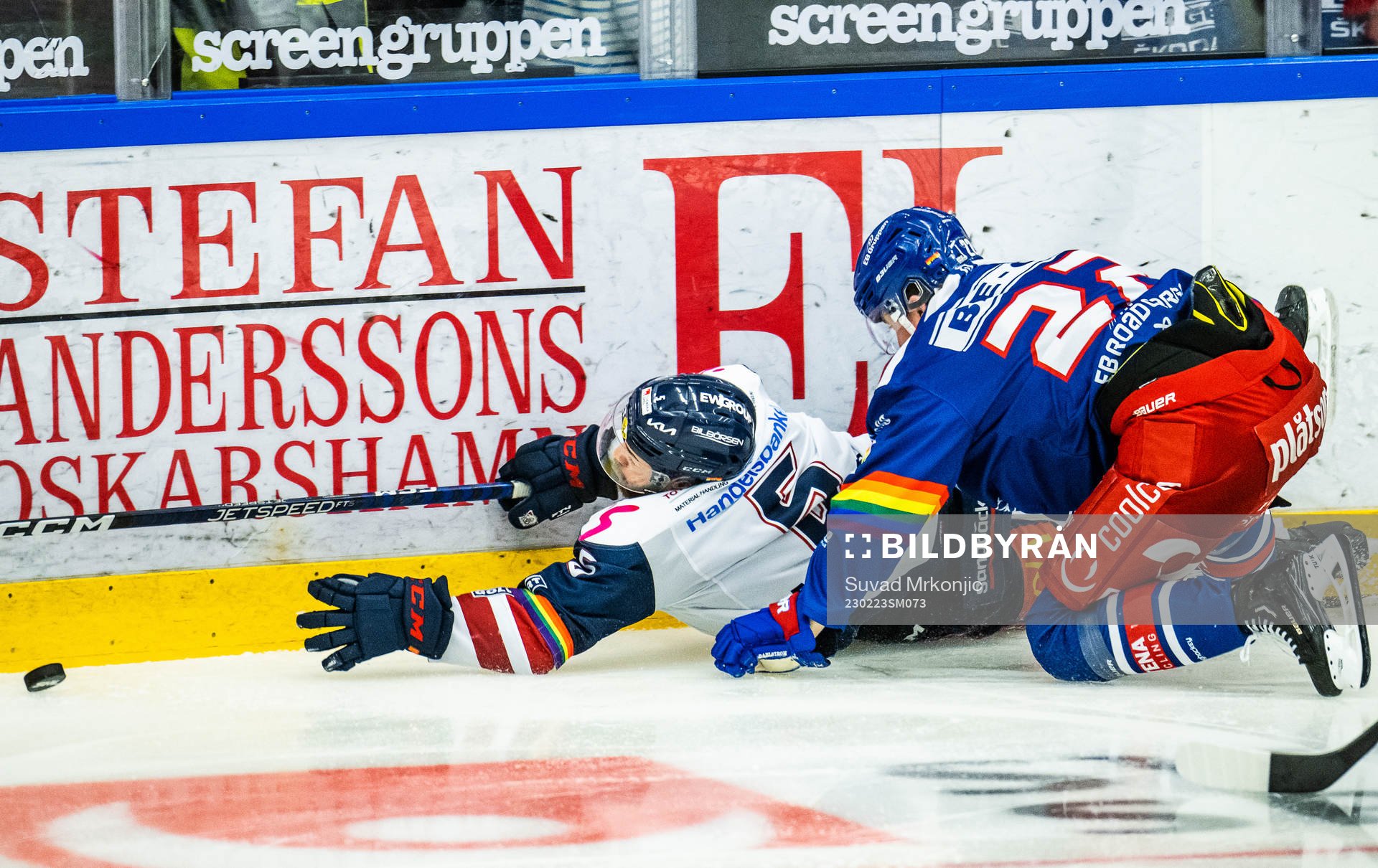 Linköpings Oscar Fantenberg och Oskarshamns John Dahlström
