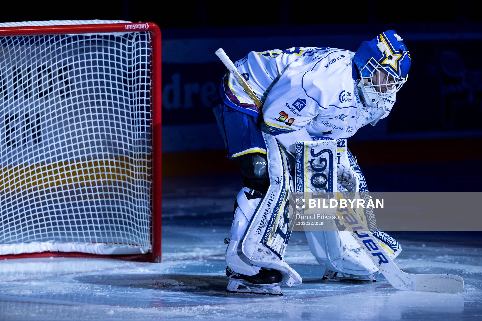 Leksands målvakt Kasimir Kaskisuo