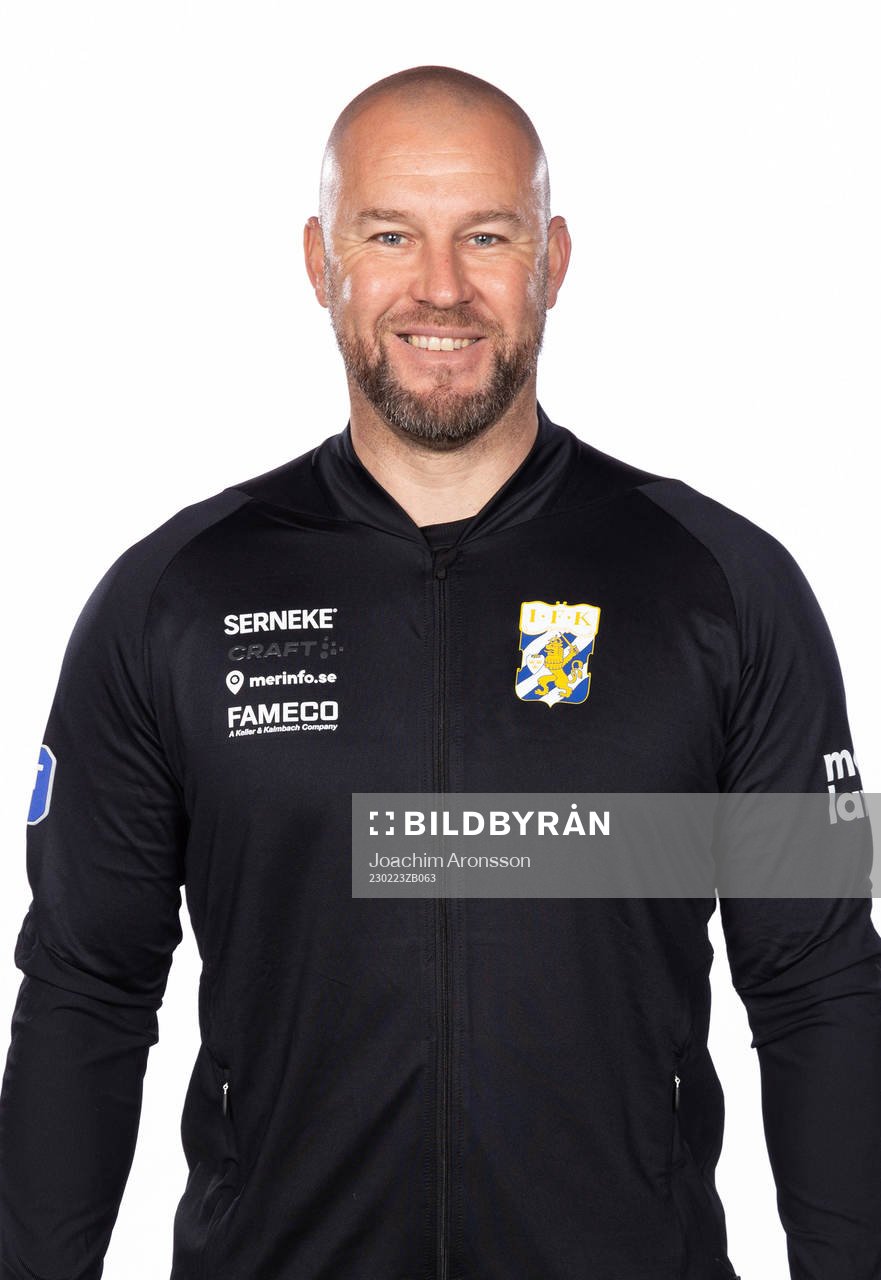 Göteborgs Målvaktstränare Lee Baxter