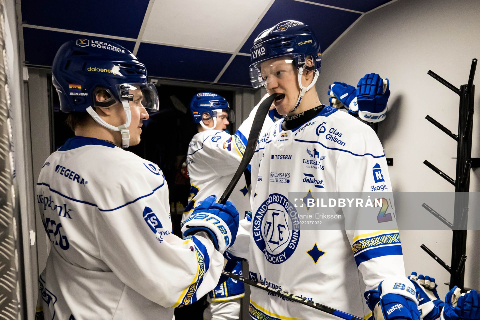 Leksands Emil Heineman och Marcus Karlberg