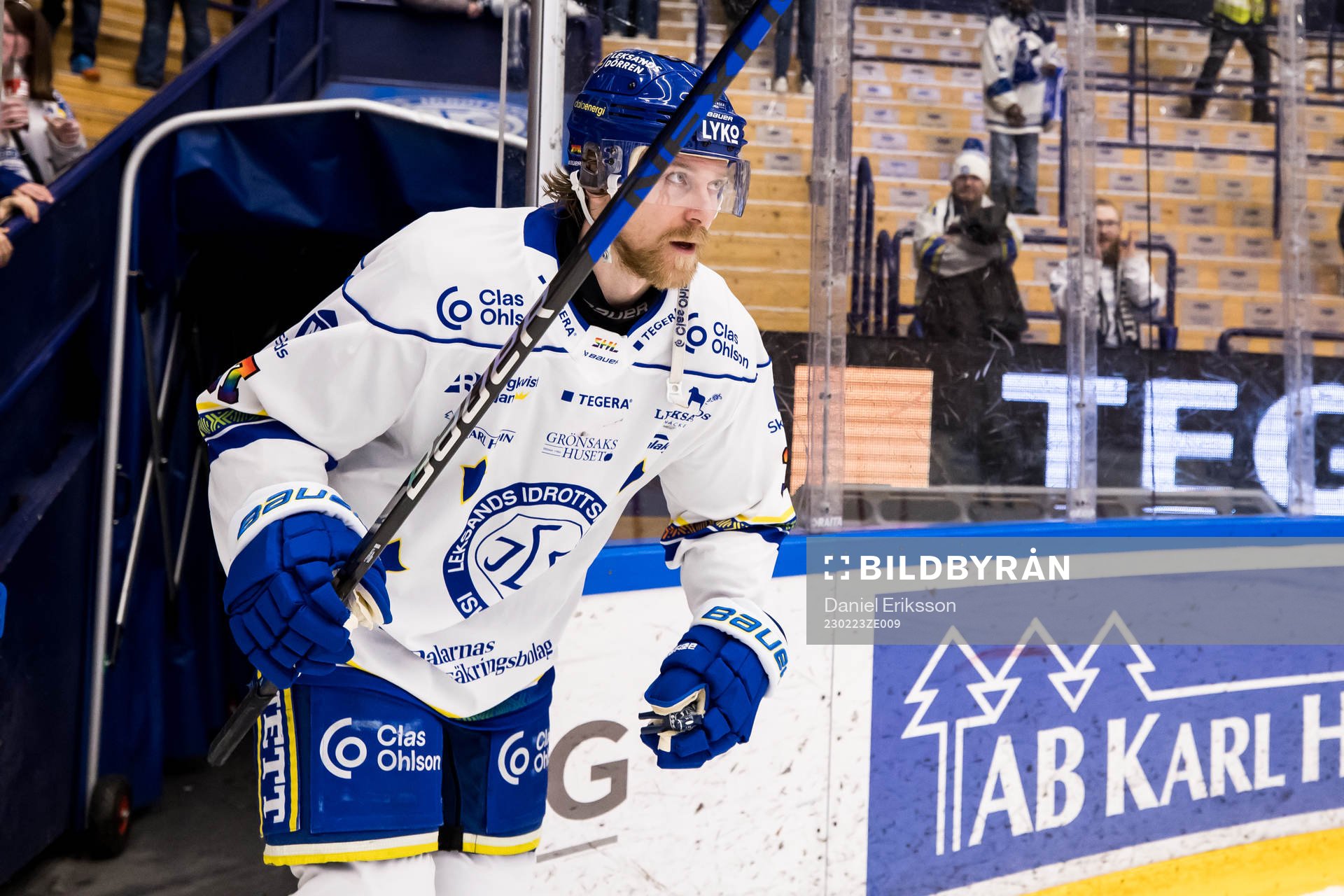 Leksands Anton Lindholm utsedd till matchens krigare