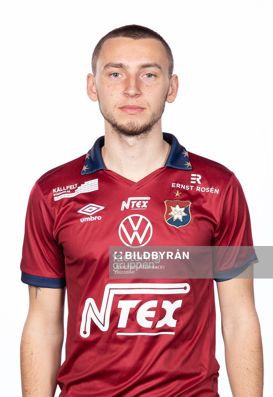 Örgrytes William Svensson poserar för ett porträtt den 23 februari 2023 i Göteborg.