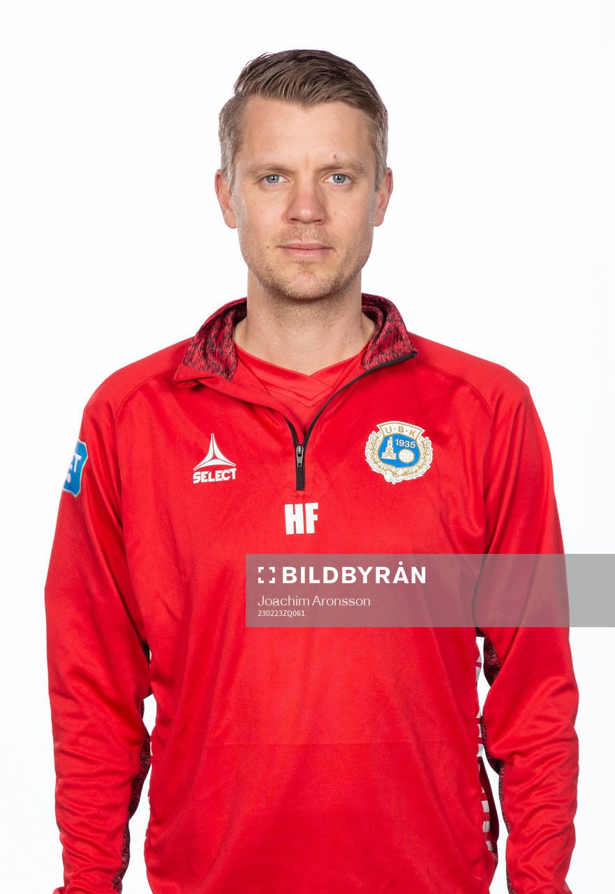 Utsiktens Assisterande tränare Henrik Fridolvsson