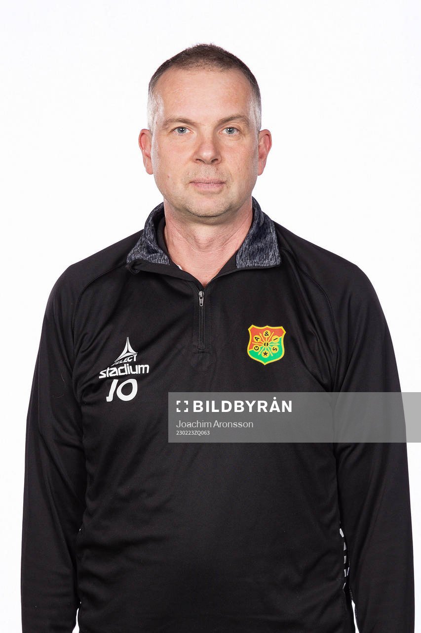 GAIS Materialförvaltare Joakim Olsson