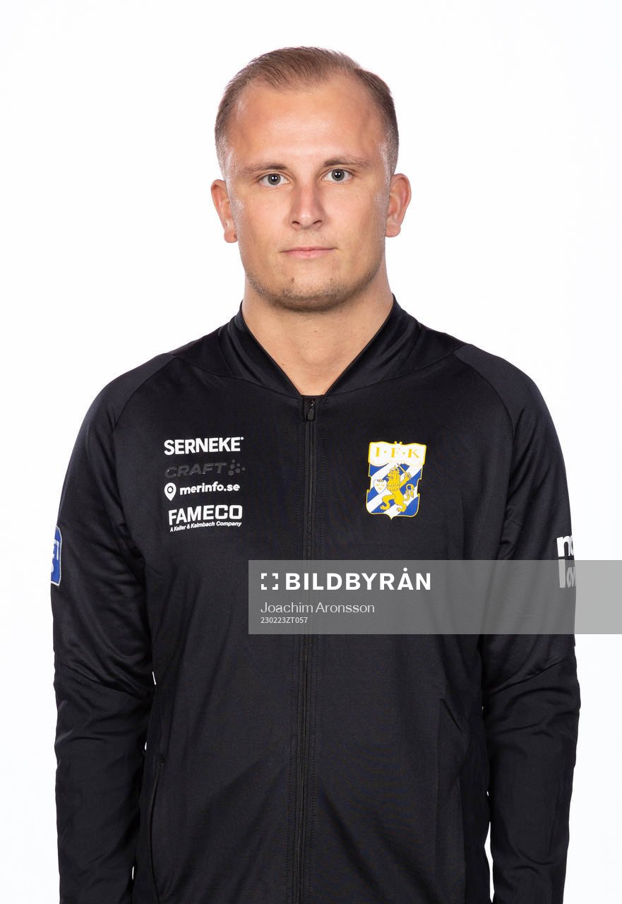 Göteborgs Sportslig assistent David Vukovic