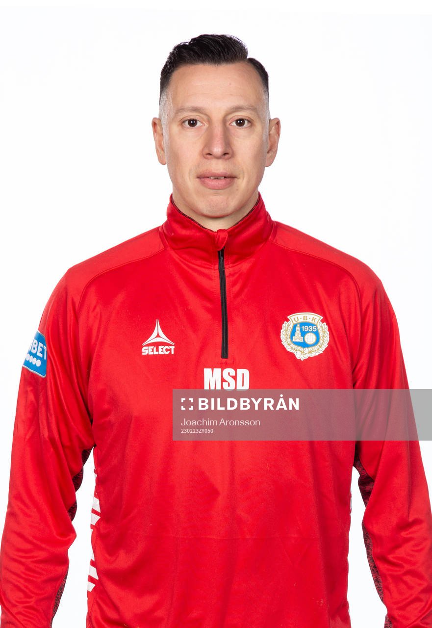 Utsiktens Assisterande tränare Martin Smedberg Dalence