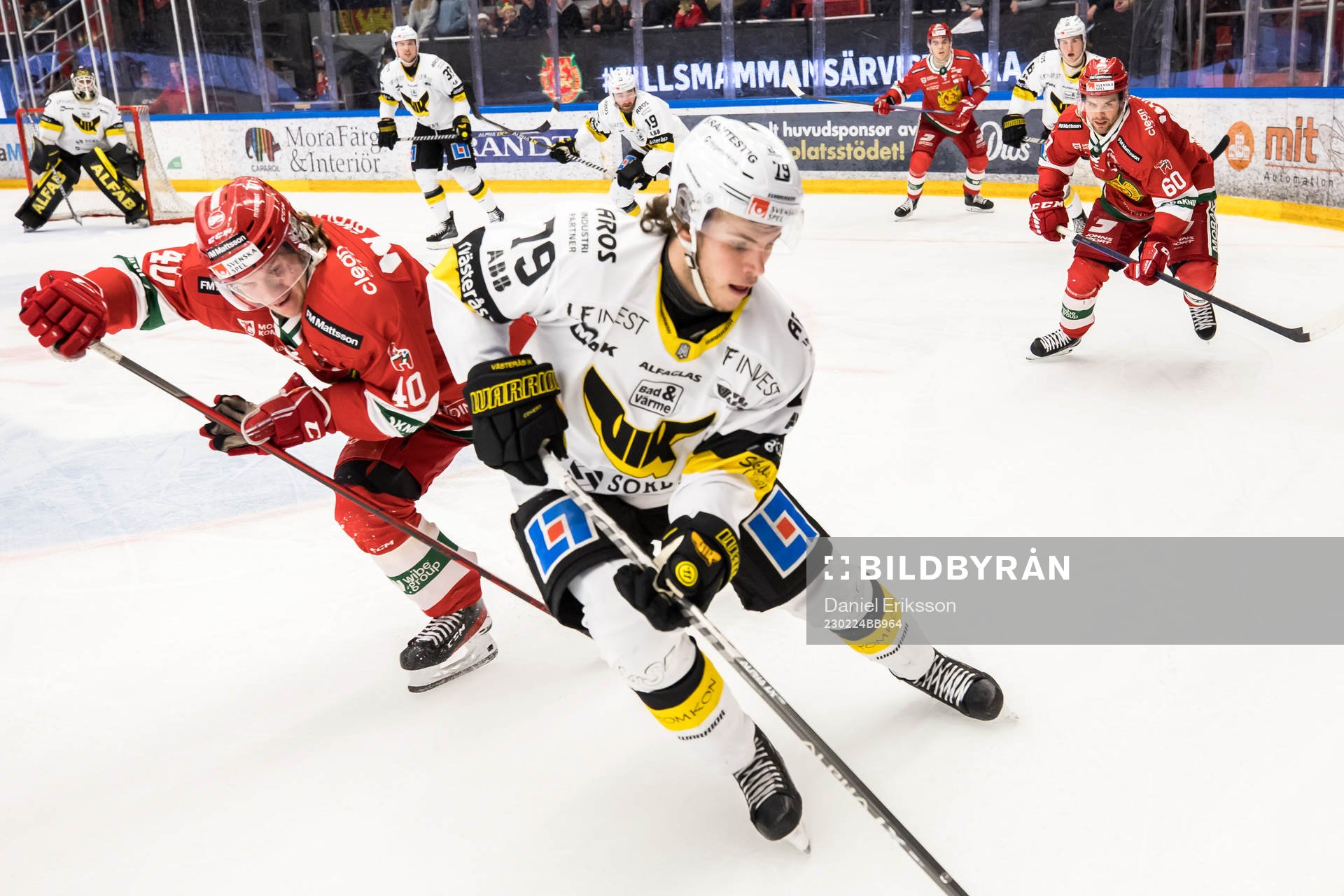 Moras Anton Heikkinen och Västerås Gabriel Kangas
