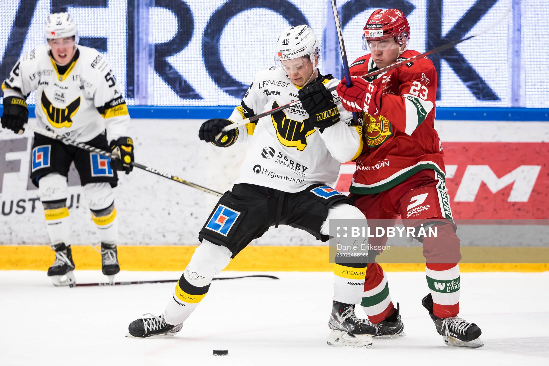 Västerås Liam Dower Nilsson och Moras Oscar Bjerselius