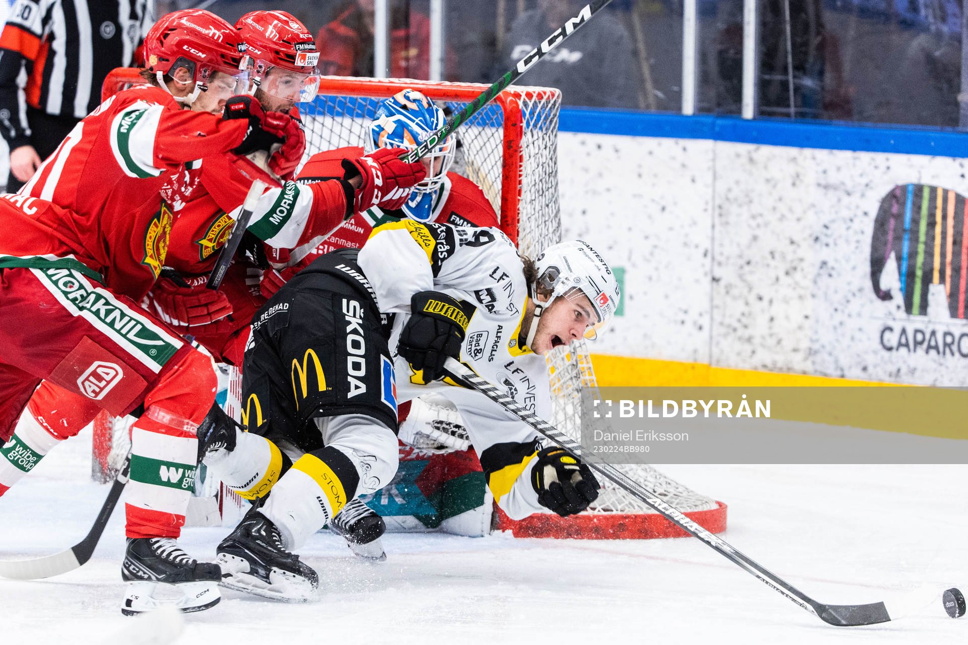 Västerås Gabriel Kangas mot Moras Kalle Miketinac,