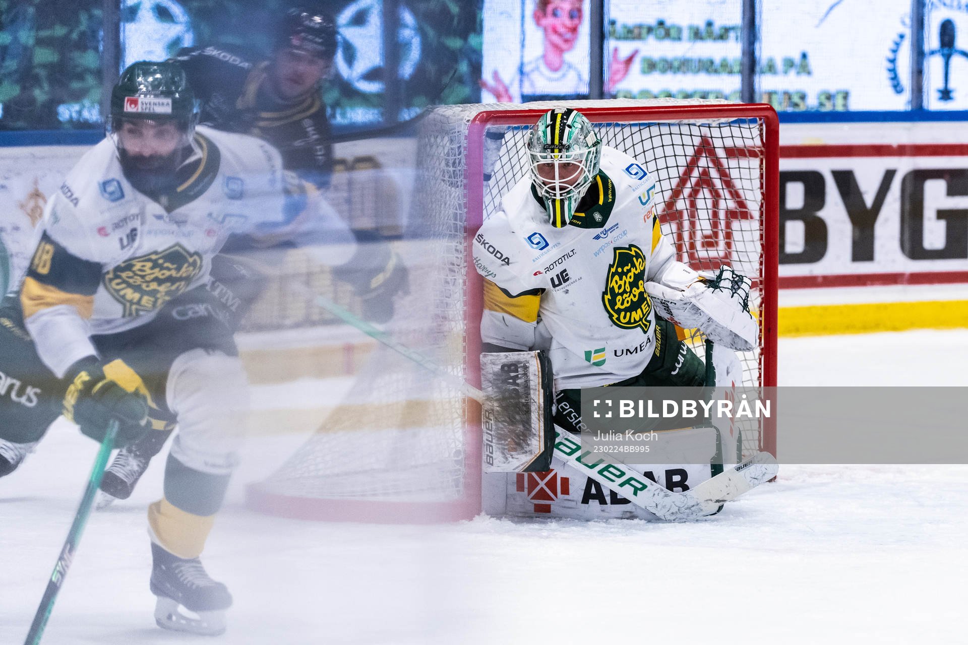 Björklövens målvakt Joona Voutilainen