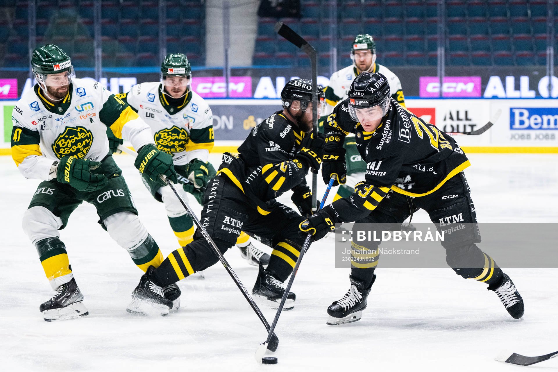 Björklövens Charles David Beaudoin och AIKs Christoffer