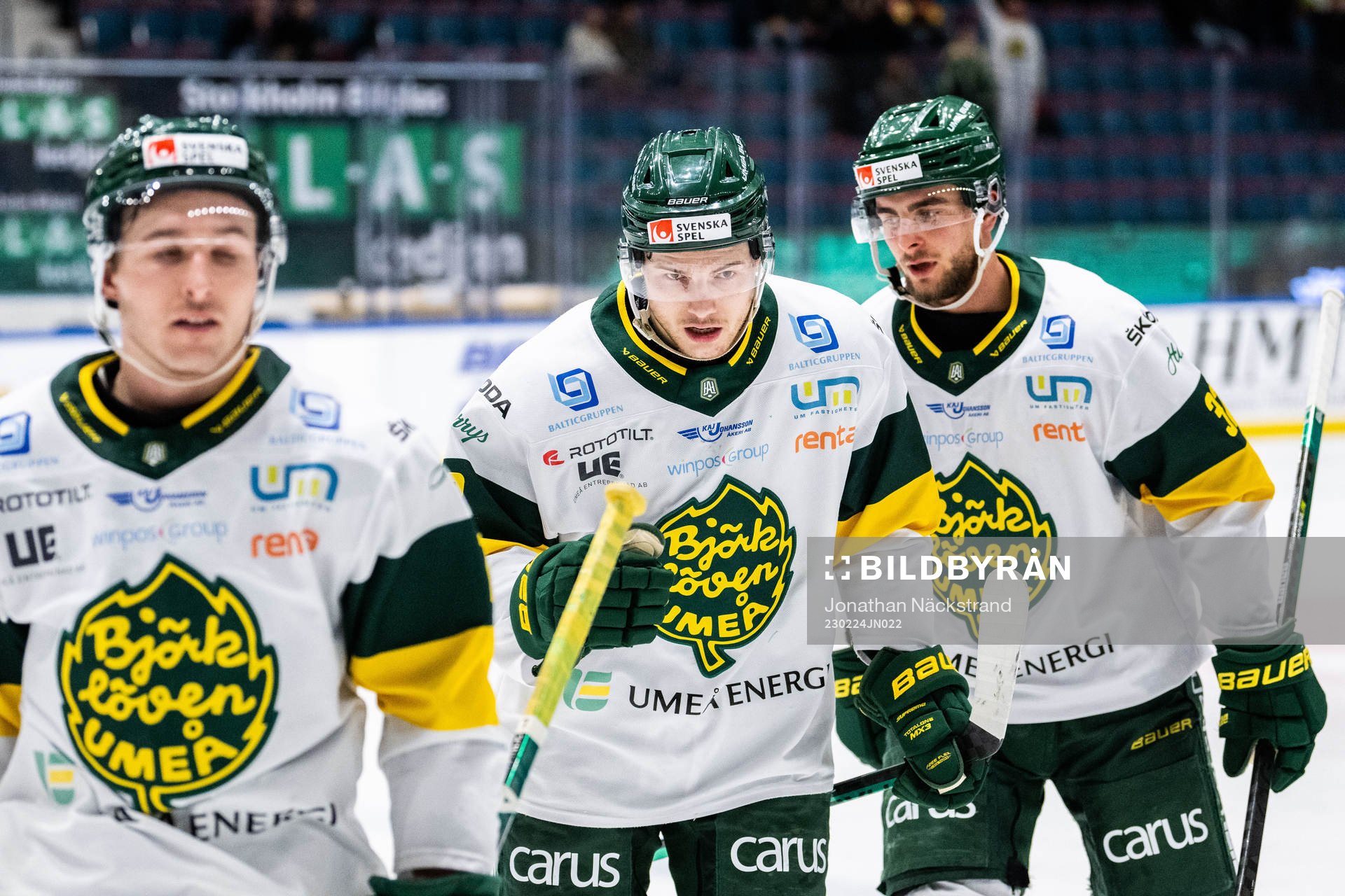 Björklövens Scott Pooley jublar