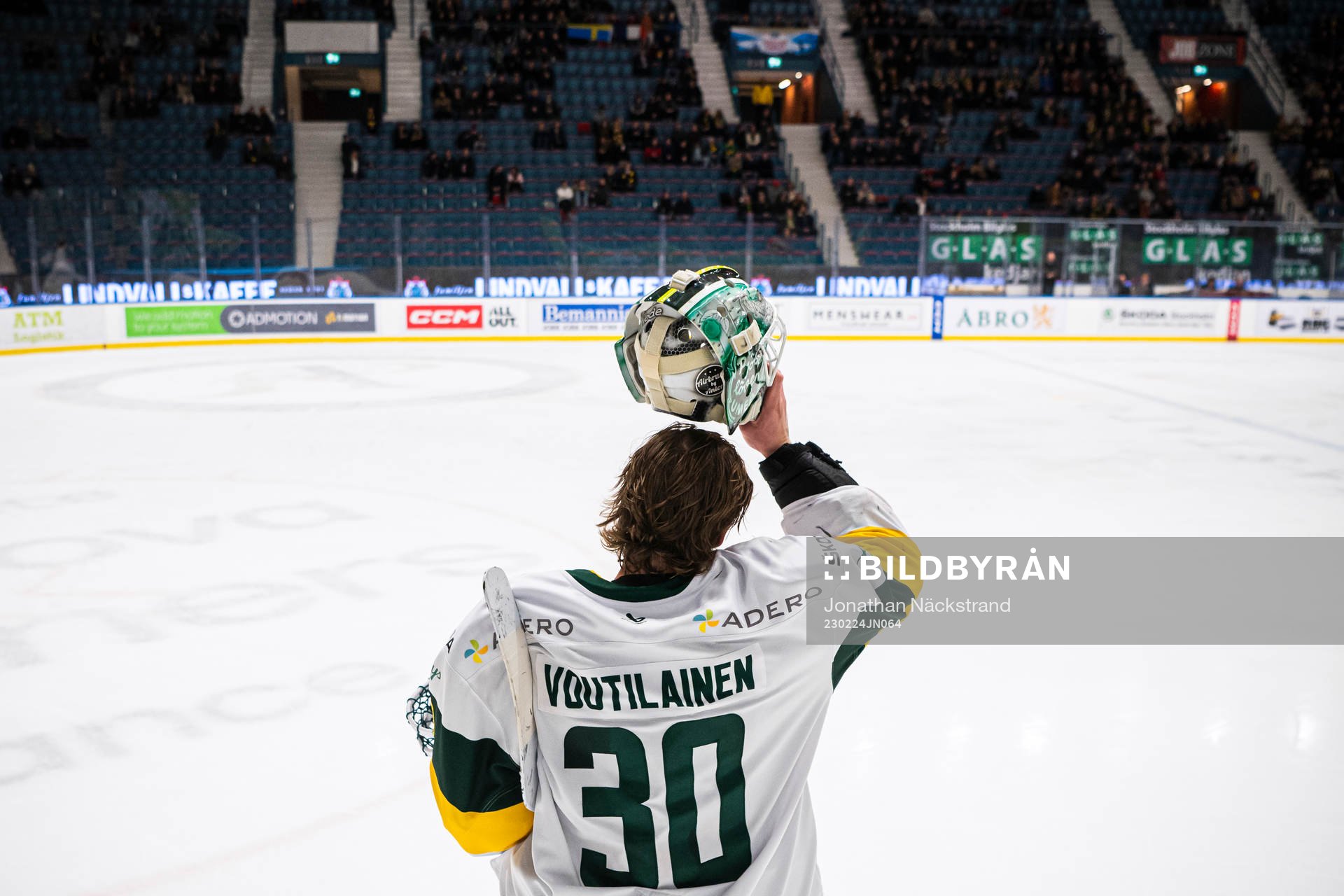 Björklövens målvakt Joona Voutilainen