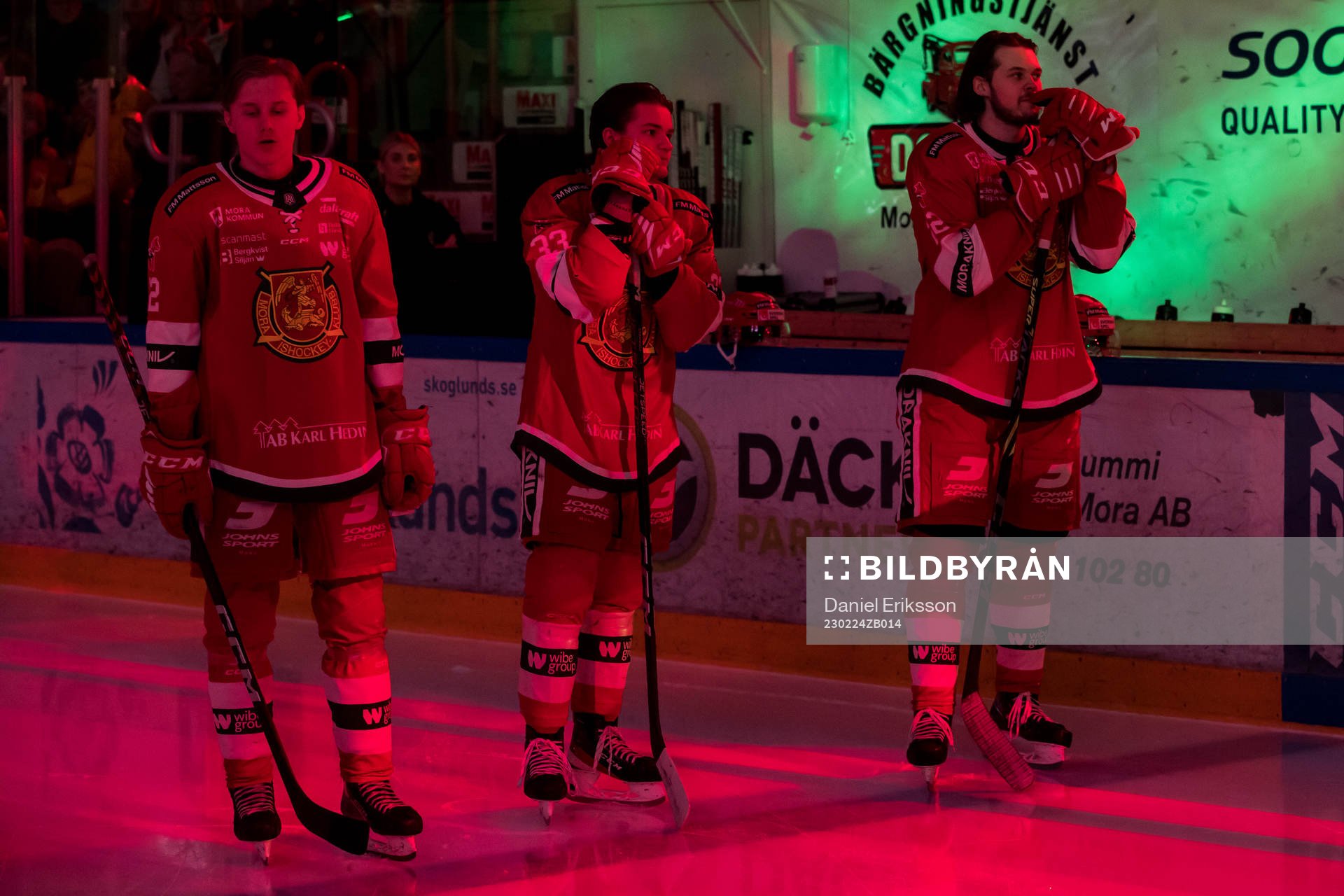 Moras Filip Björkman och Olle Strandell och Måns Carlsson