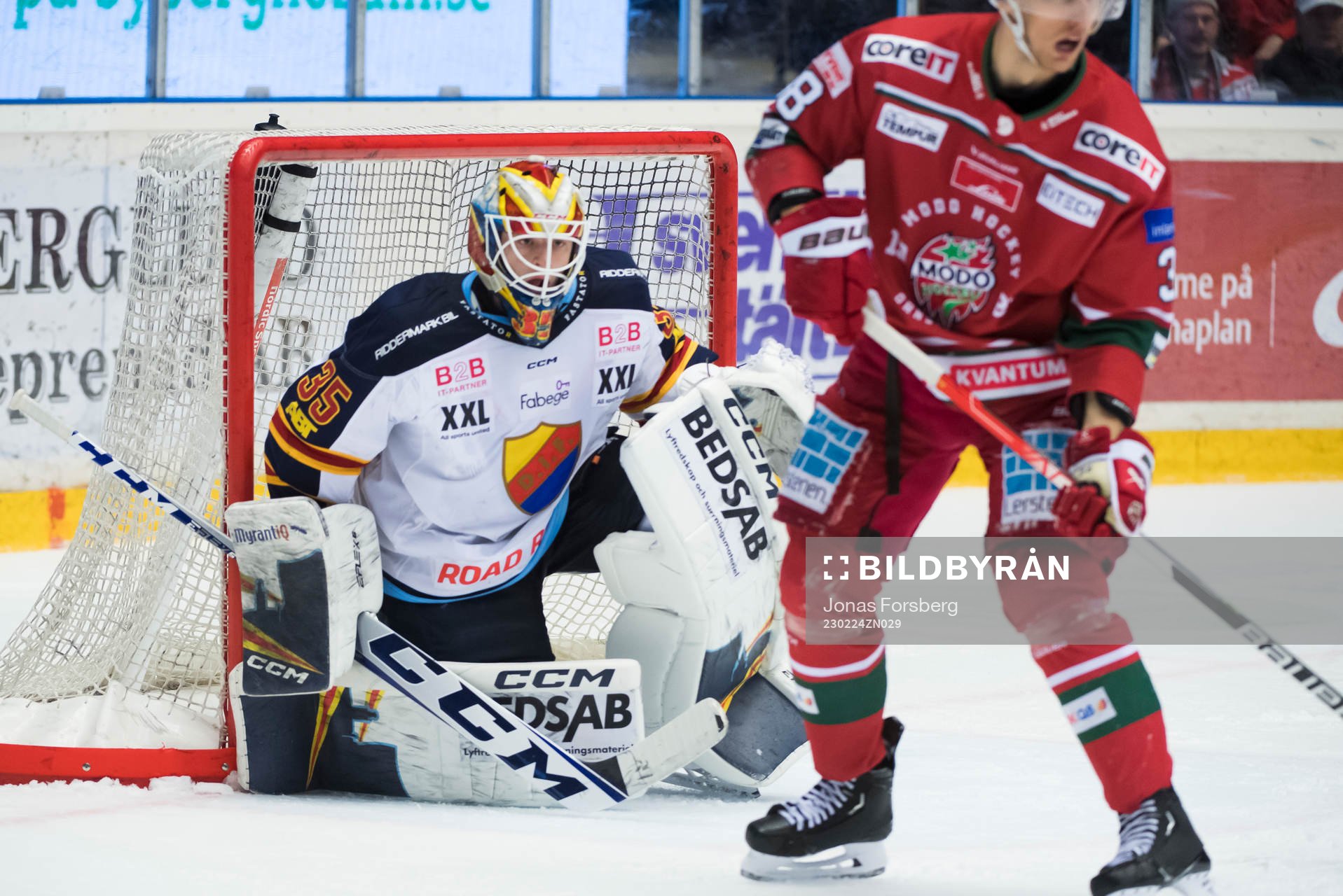 Djurgårdens målvakt Carl Lindbom