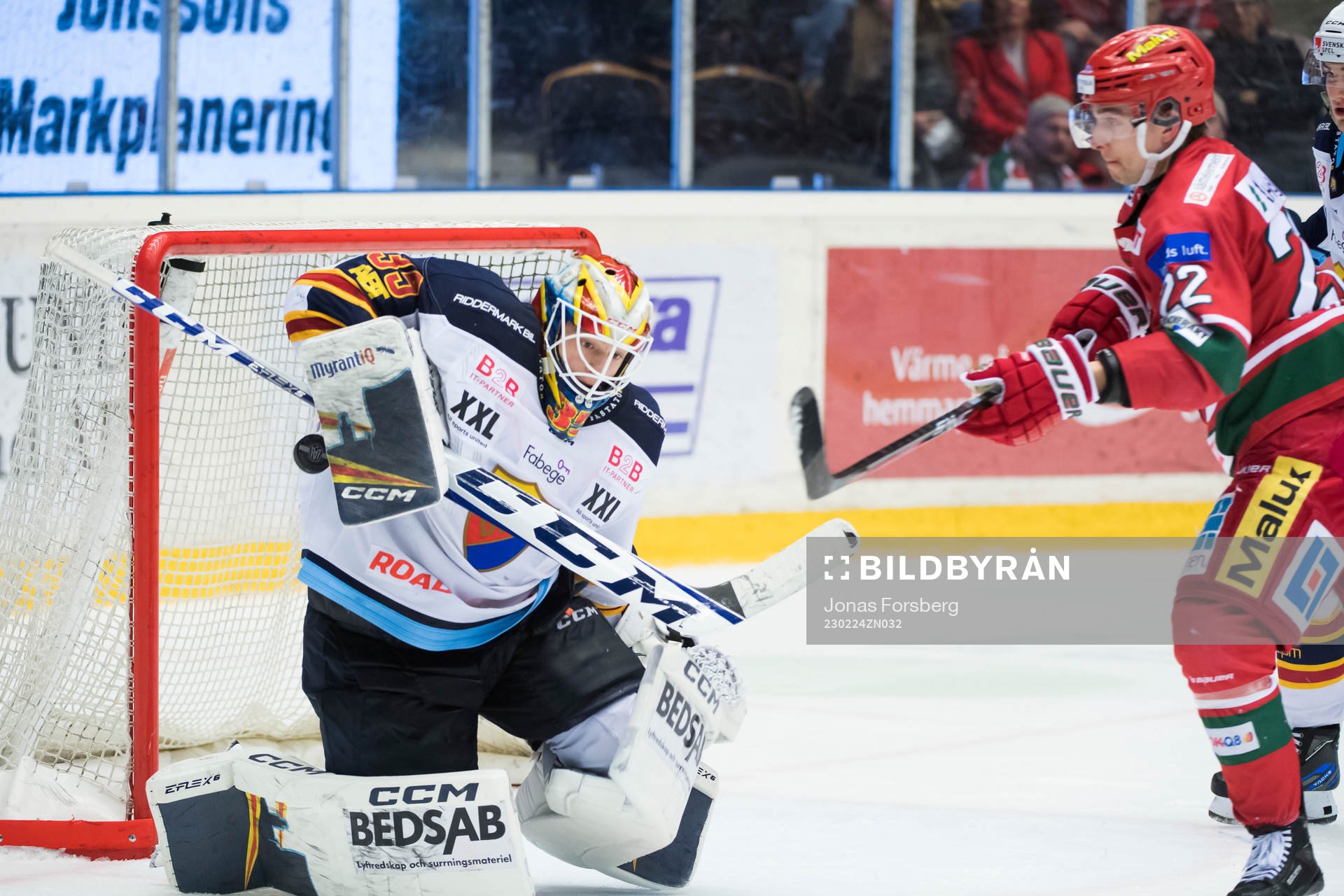 Djurgårdens målvakt Carl Lindbom