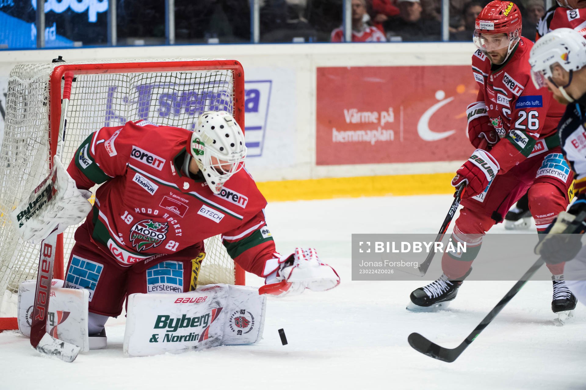 Modos målvakt Tex Williamsson