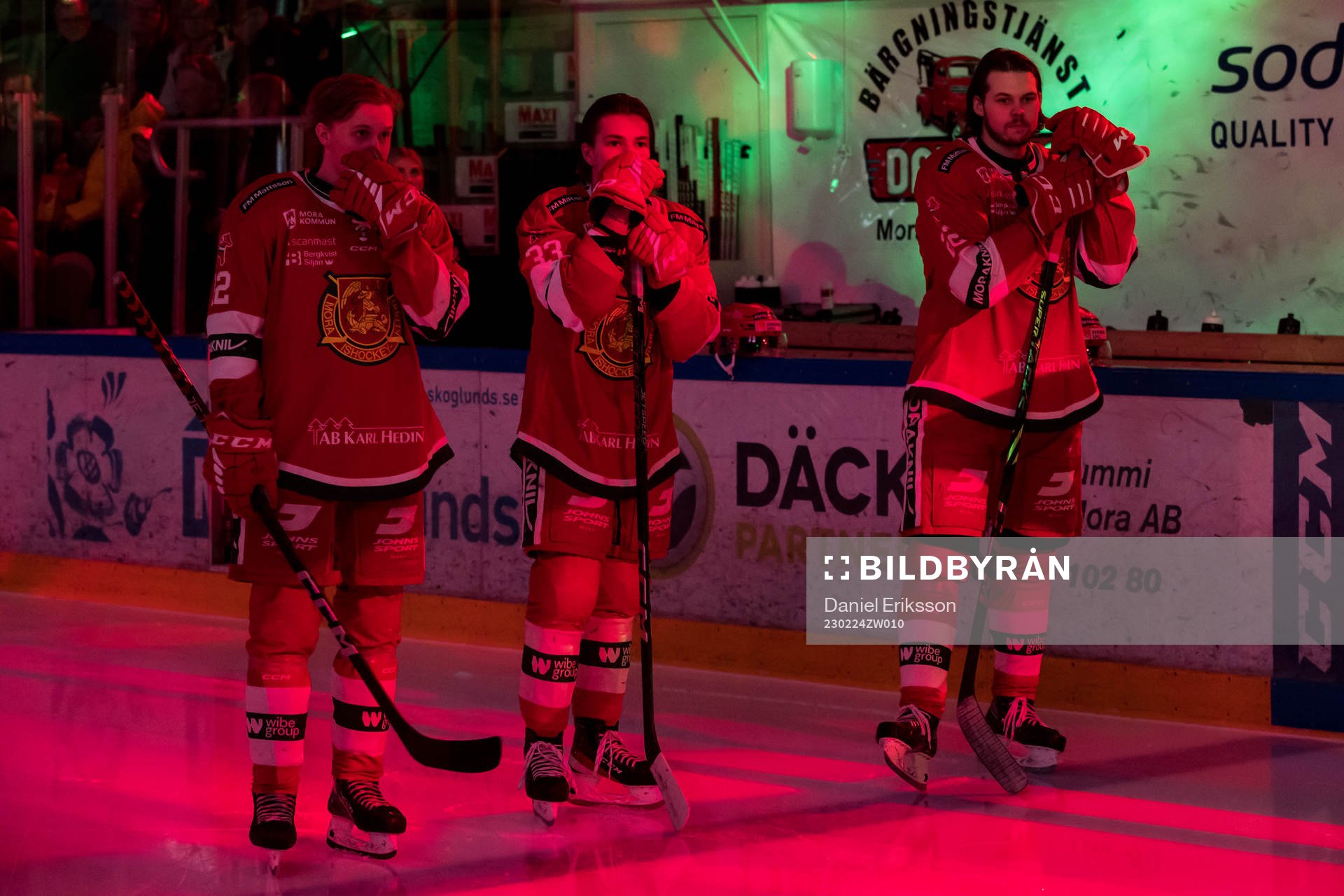Moras Filip Björkman och Olle Strandell och Måns Carlsson