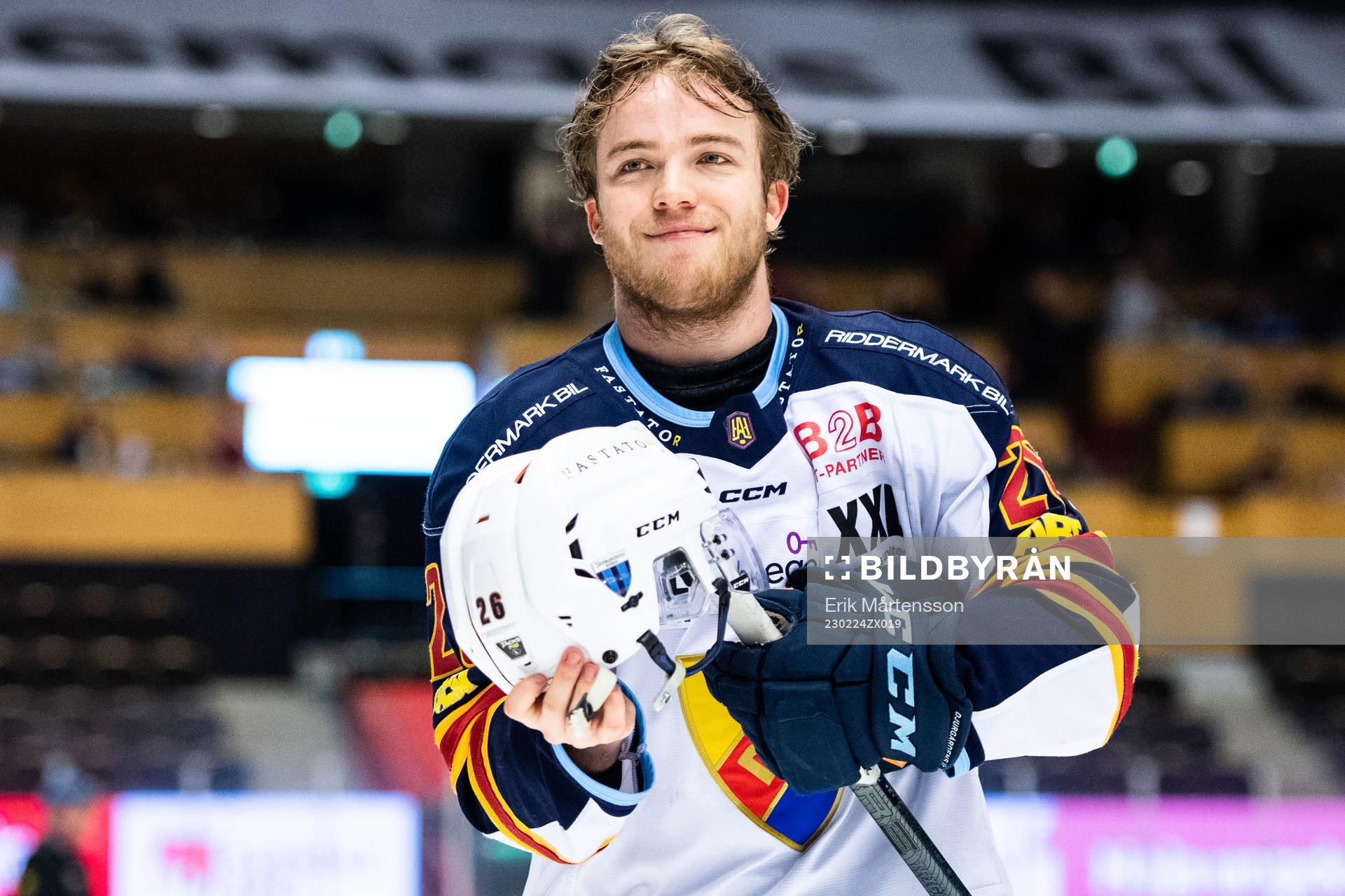 Djurgårdens Emil Berglund jublar