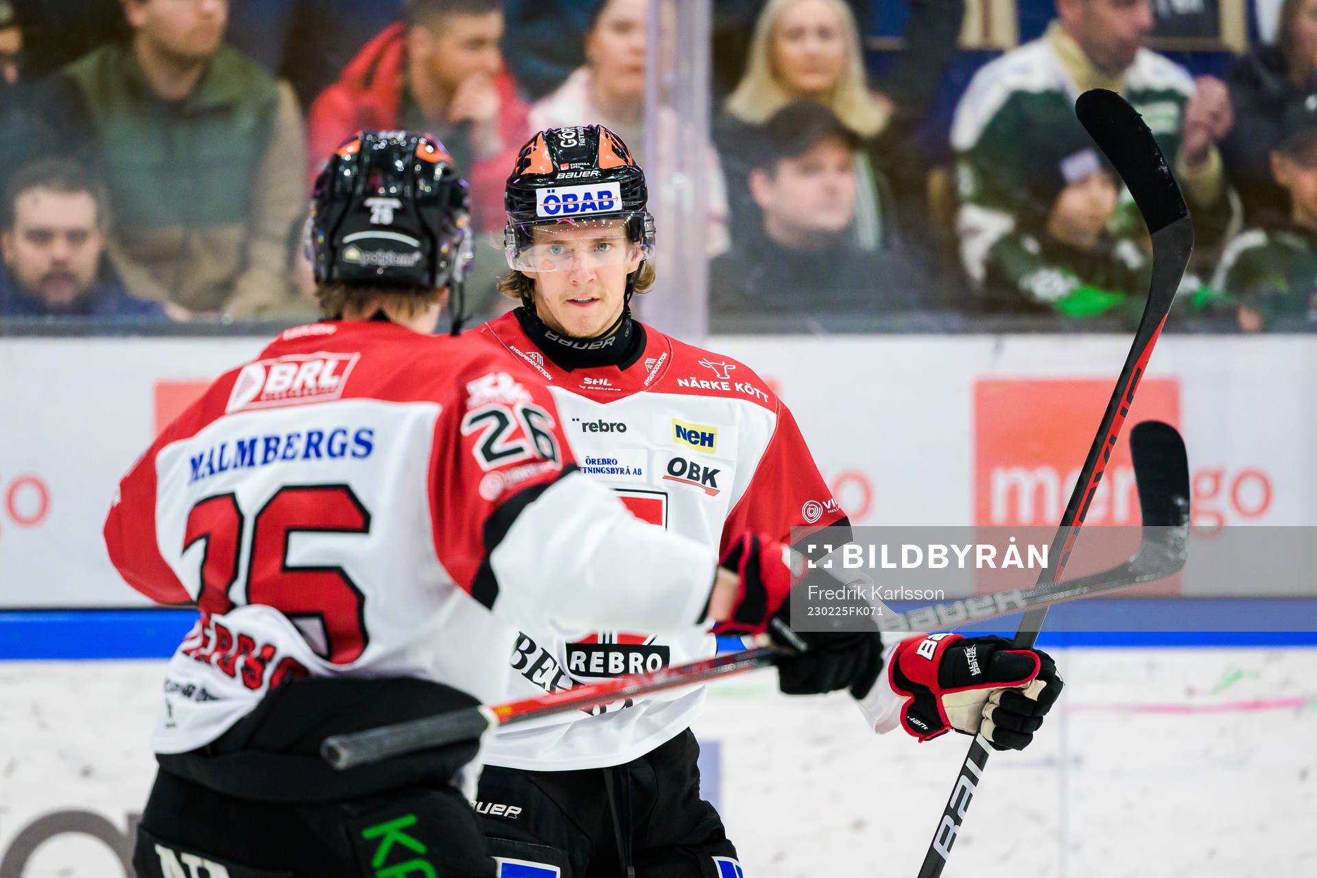 Örebros Marcus Hardegård jublar