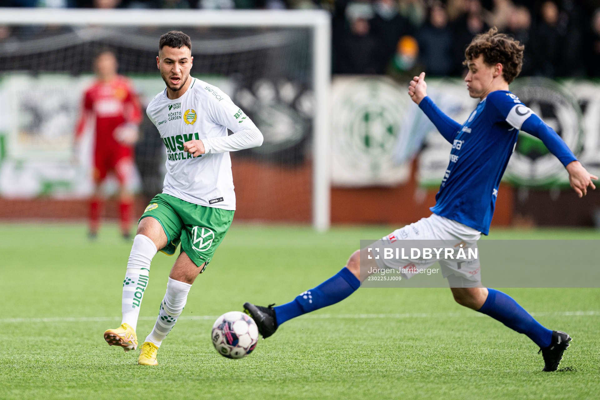 Hammarbys Abdelrahman Saidi och Norrbys Alexander Salo