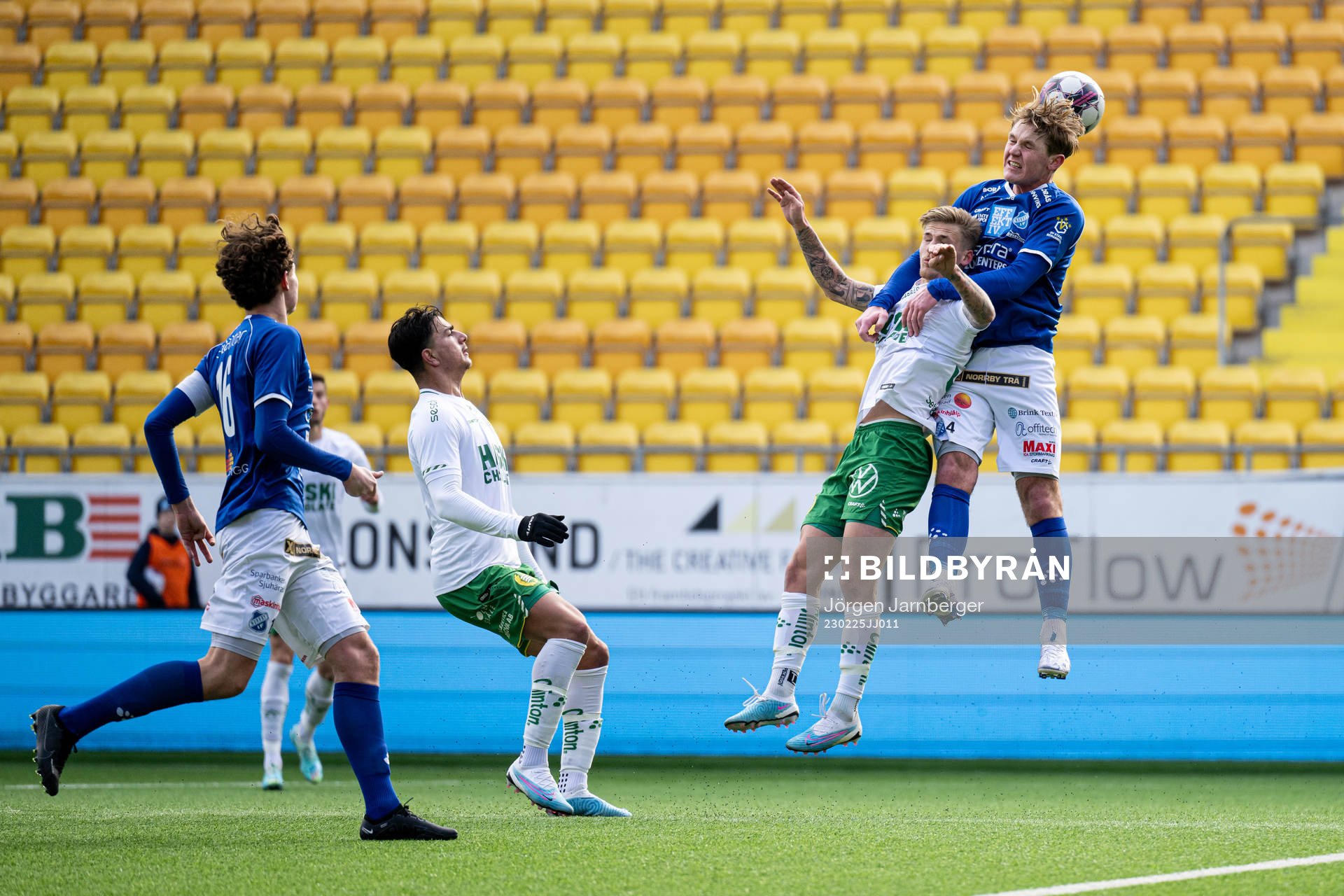Hammarbys Fredrik Hammar och Norrbys Teodor Wålemark