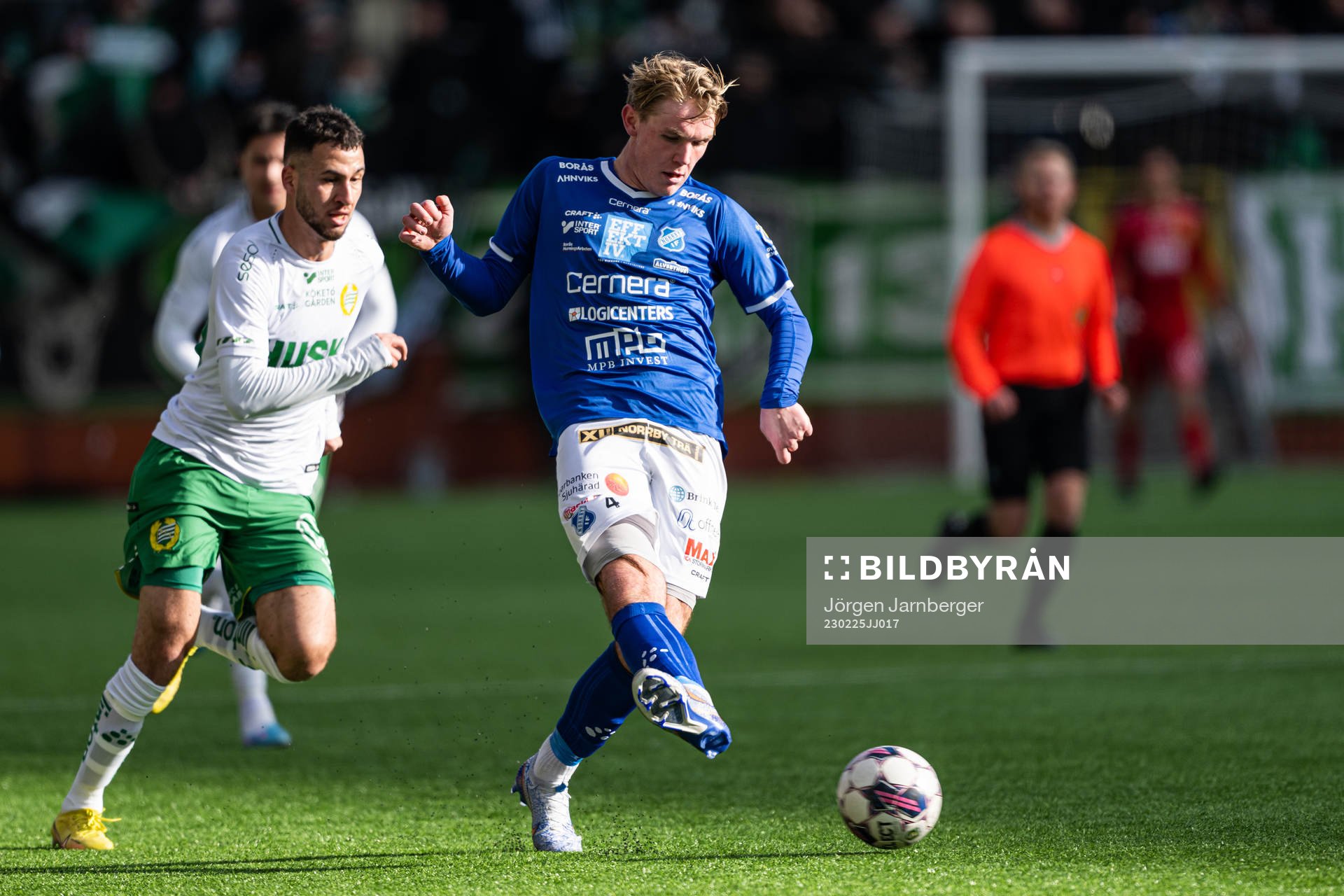 Hammarbys Abdelrahman Saidi och Norrbys Teodor Wålemark