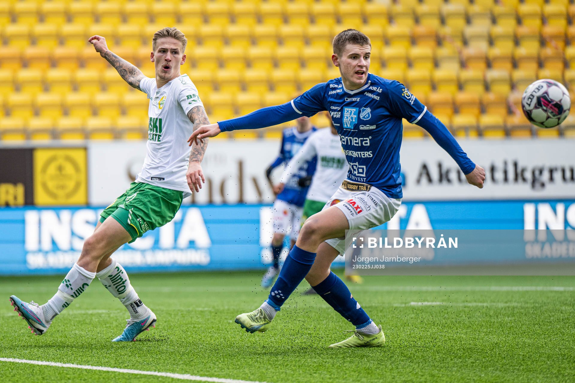 Hammarbys Fredrik Hammar och Norrbys Teodor Wålemark