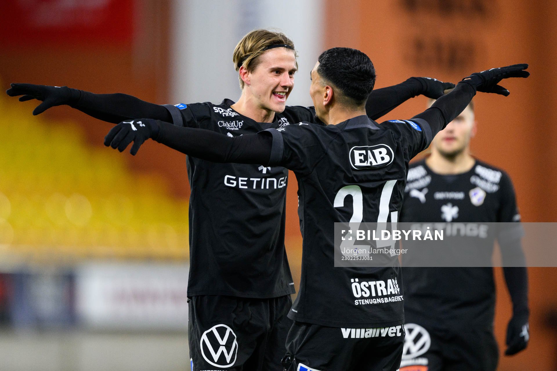 Halmstads Erik Ahlstrand jublar
