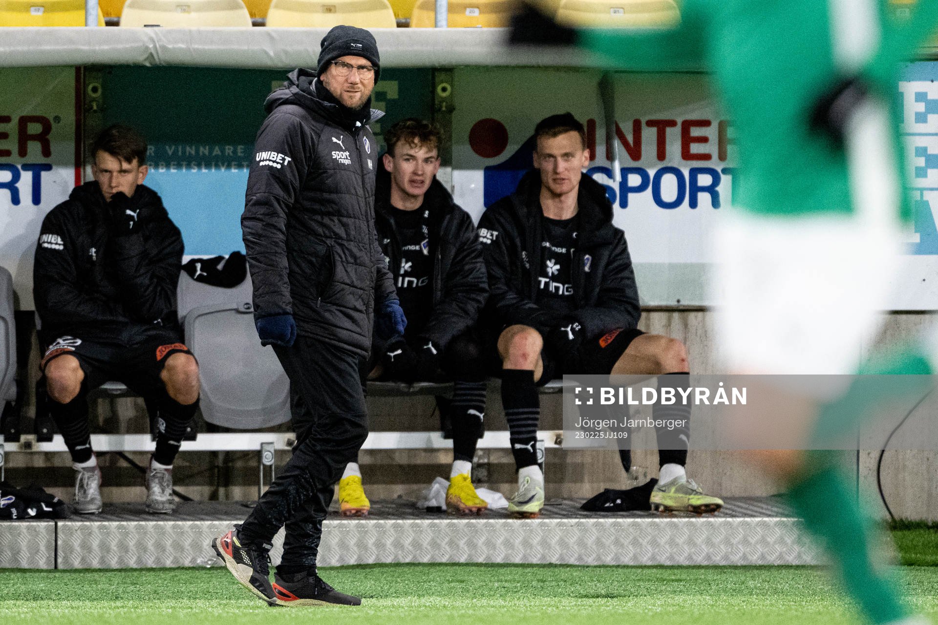 Halmstads tränare Magnus Haglund